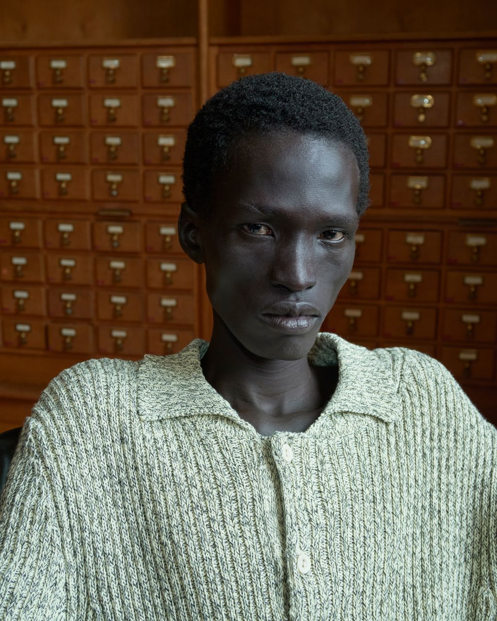 Fashion Week Paris Spring/Summer 2026 look 8 from the Sandro collection menswear