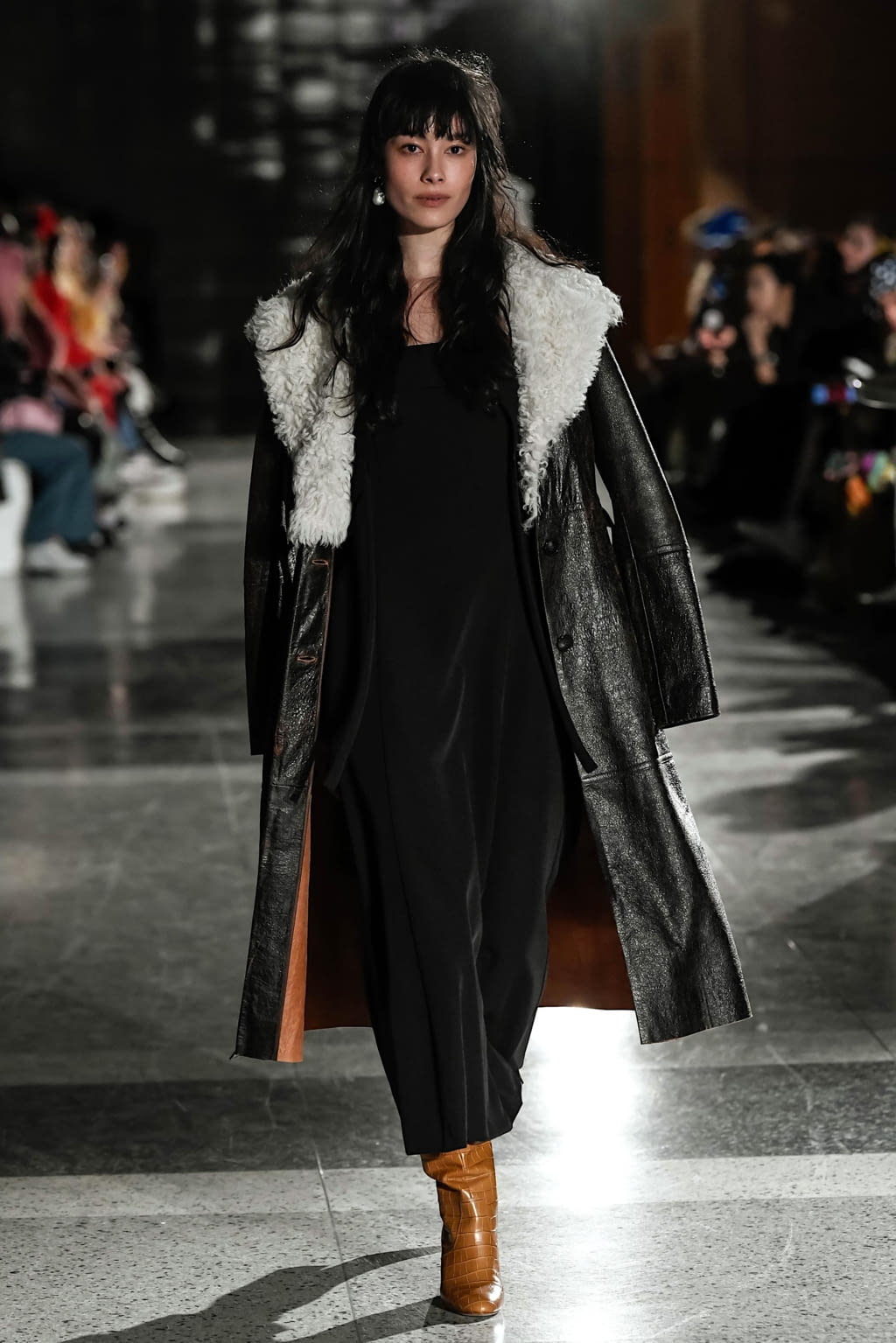 Fashion Week New York Fall/Winter 2020 look 14 from the Sandy Liang collection womenswear