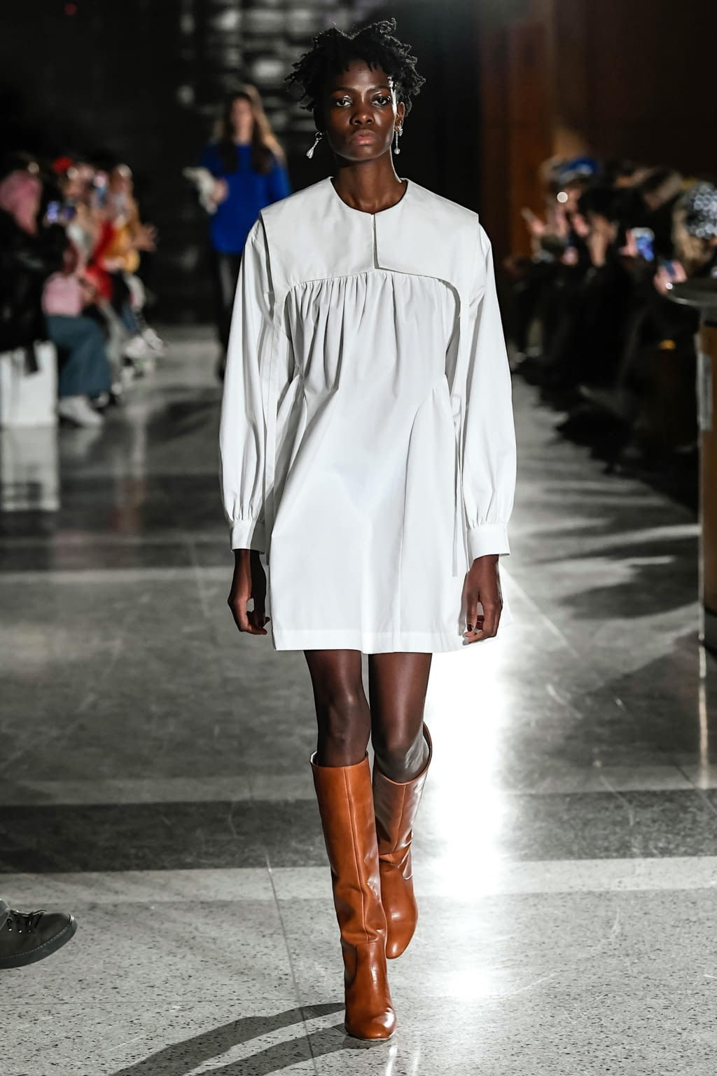 Fashion Week New York Fall/Winter 2020 look 18 from the Sandy Liang collection womenswear