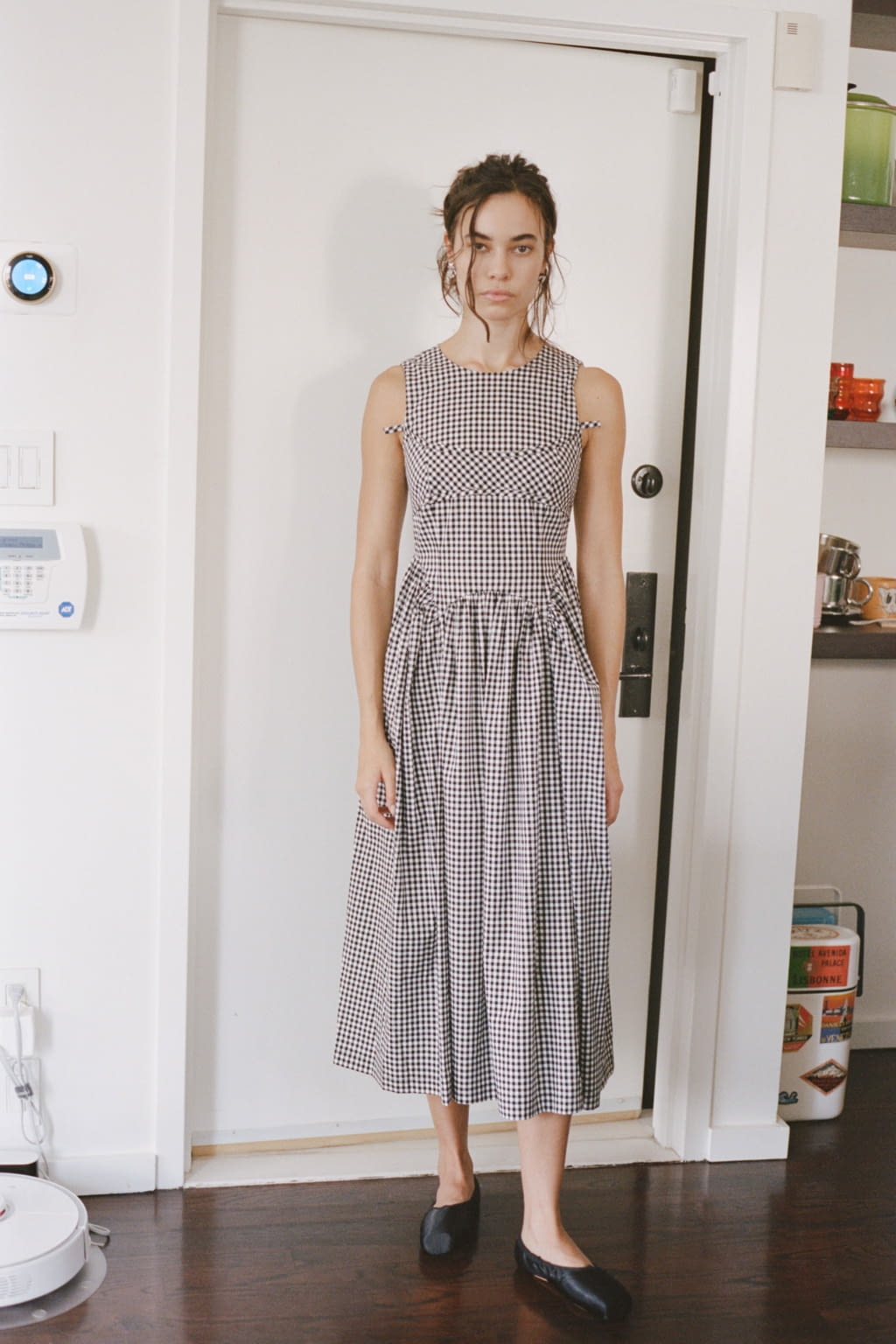 Fashion Week New York Spring/Summer 2021 look 10 from the Sandy Liang collection womenswear