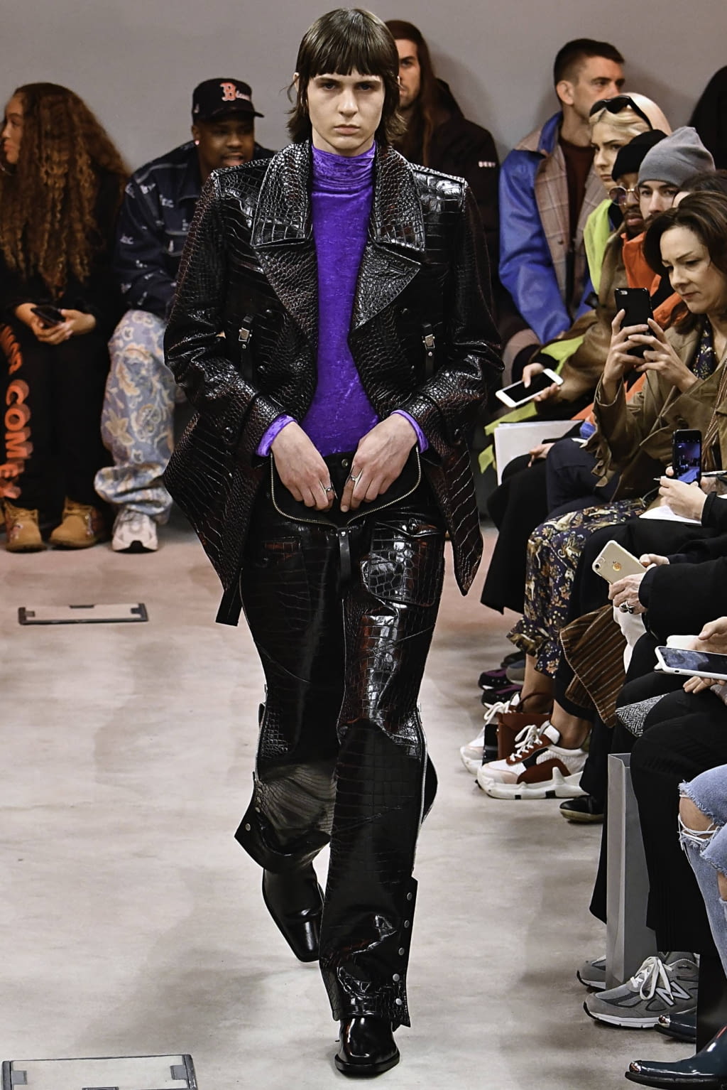 Fashion Week Paris Fall/Winter 2019 look 15 from the Sankuanz collection 男装
