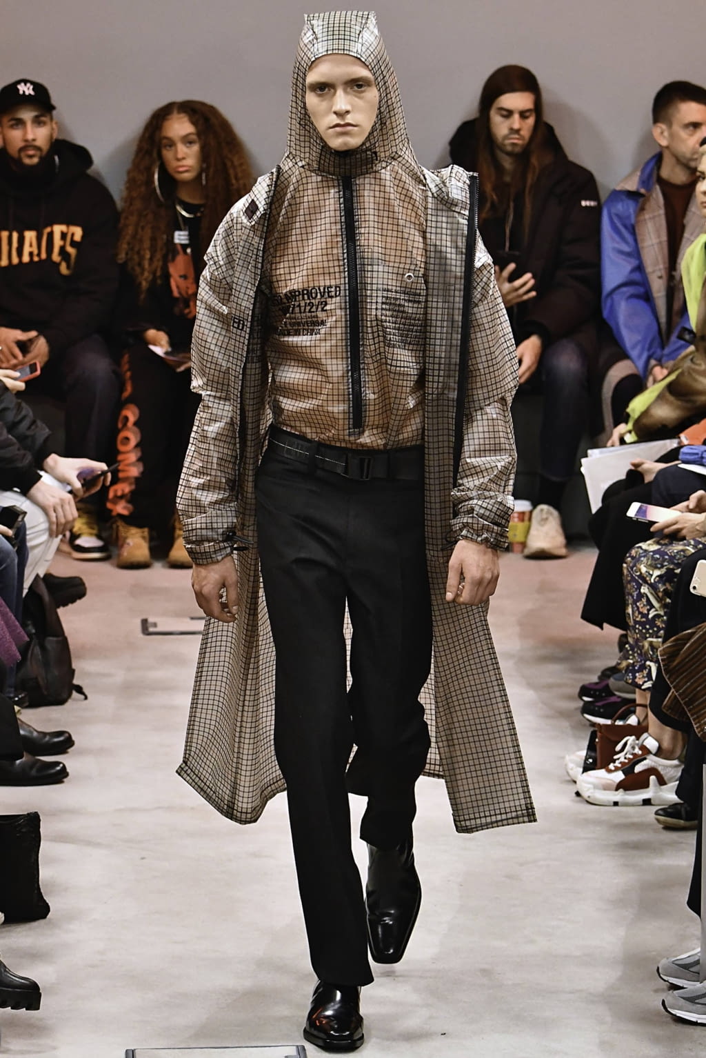 Fashion Week Paris Fall/Winter 2019 look 25 from the Sankuanz collection 男装