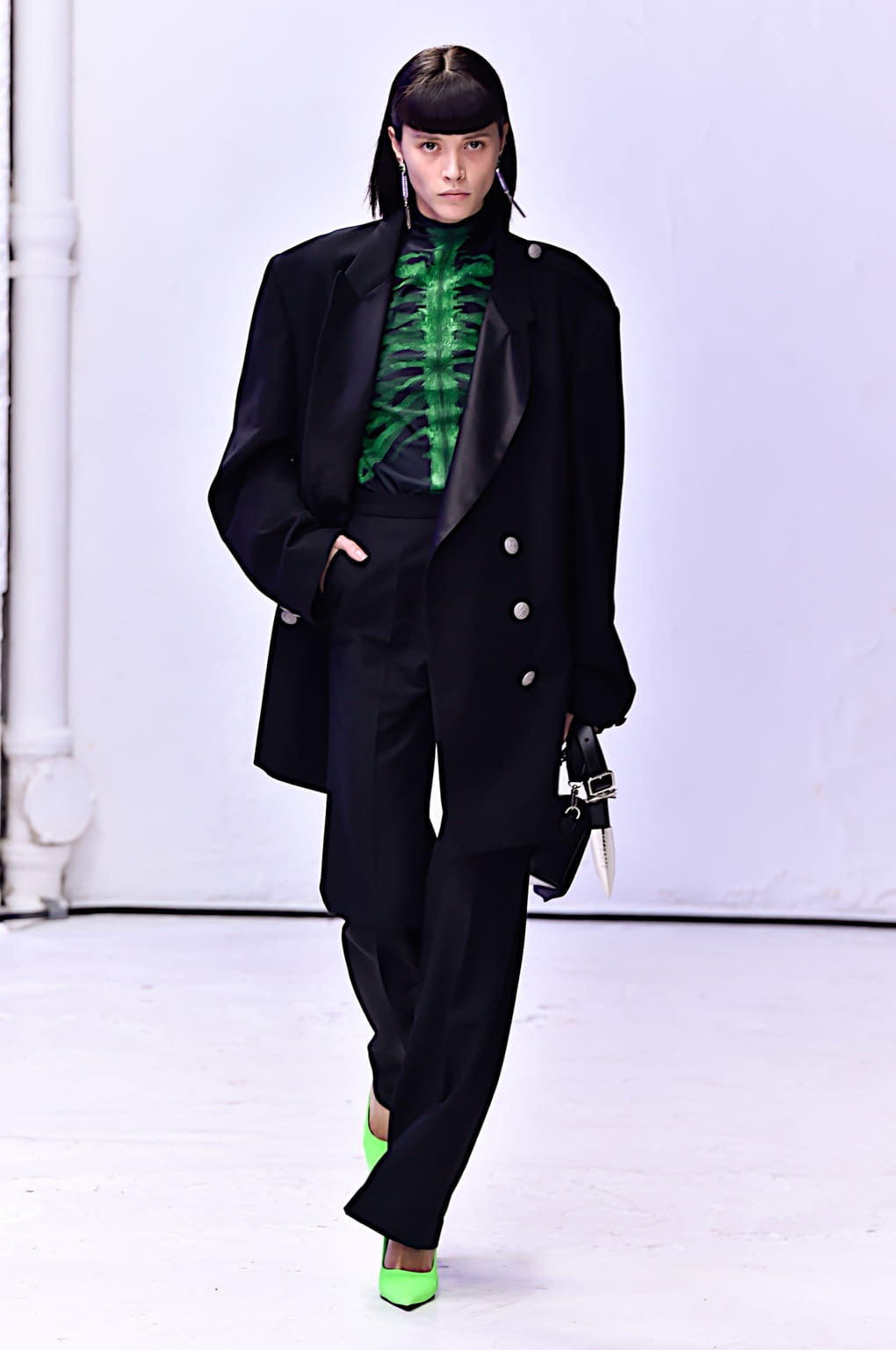 Fashion Week Paris Fall/Winter 2020 look 2 from the Sankuanz collection menswear