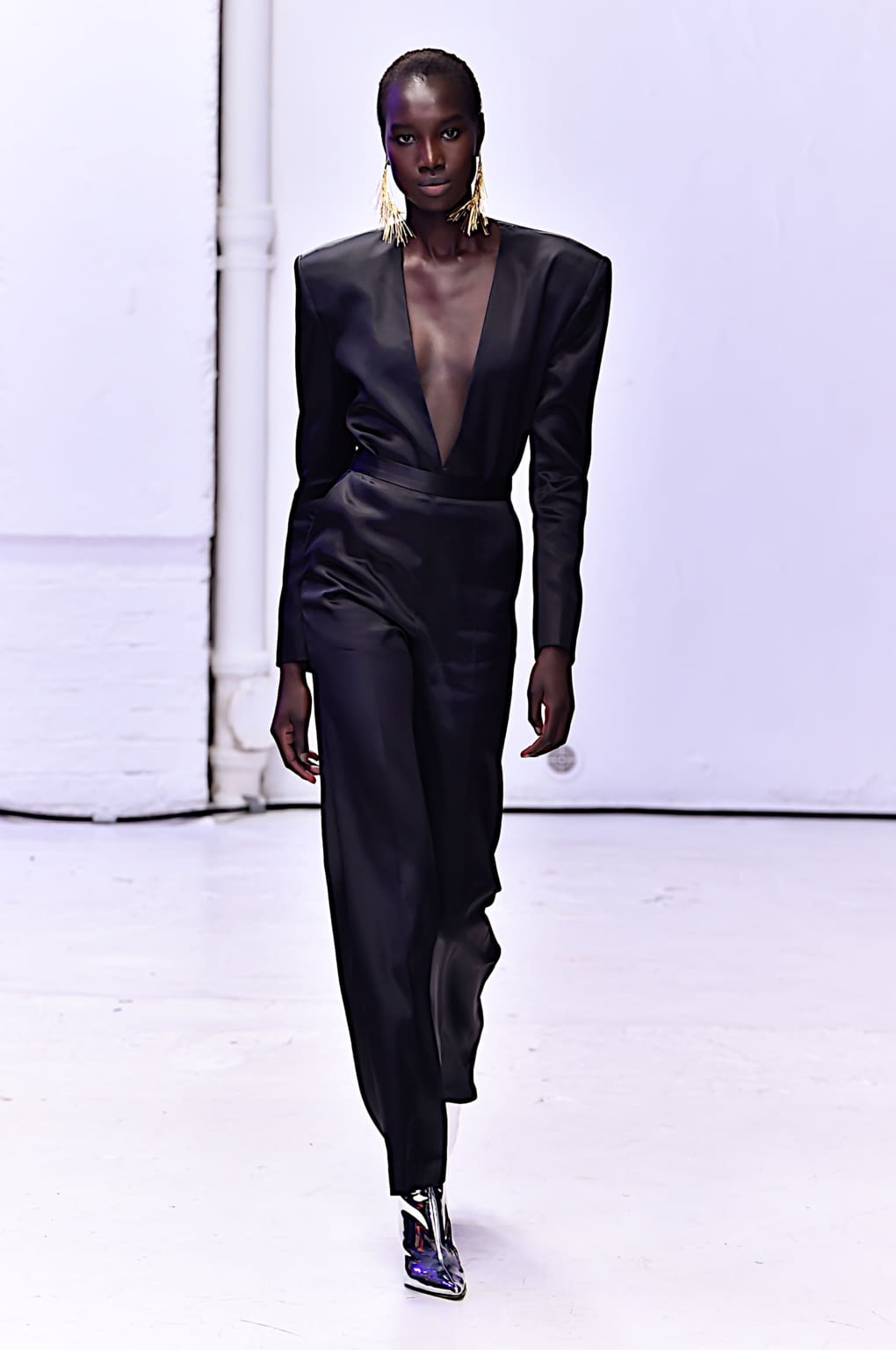 Fashion Week Paris Fall/Winter 2020 look 7 from the Sankuanz collection menswear