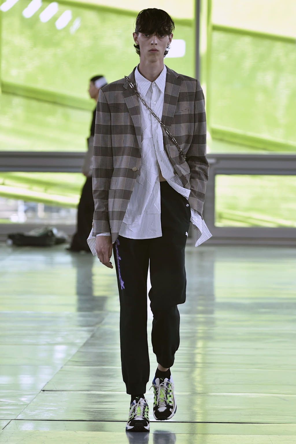 Fashion Week Paris Spring/Summer 2019 look 22 from the Sankuanz collection menswear