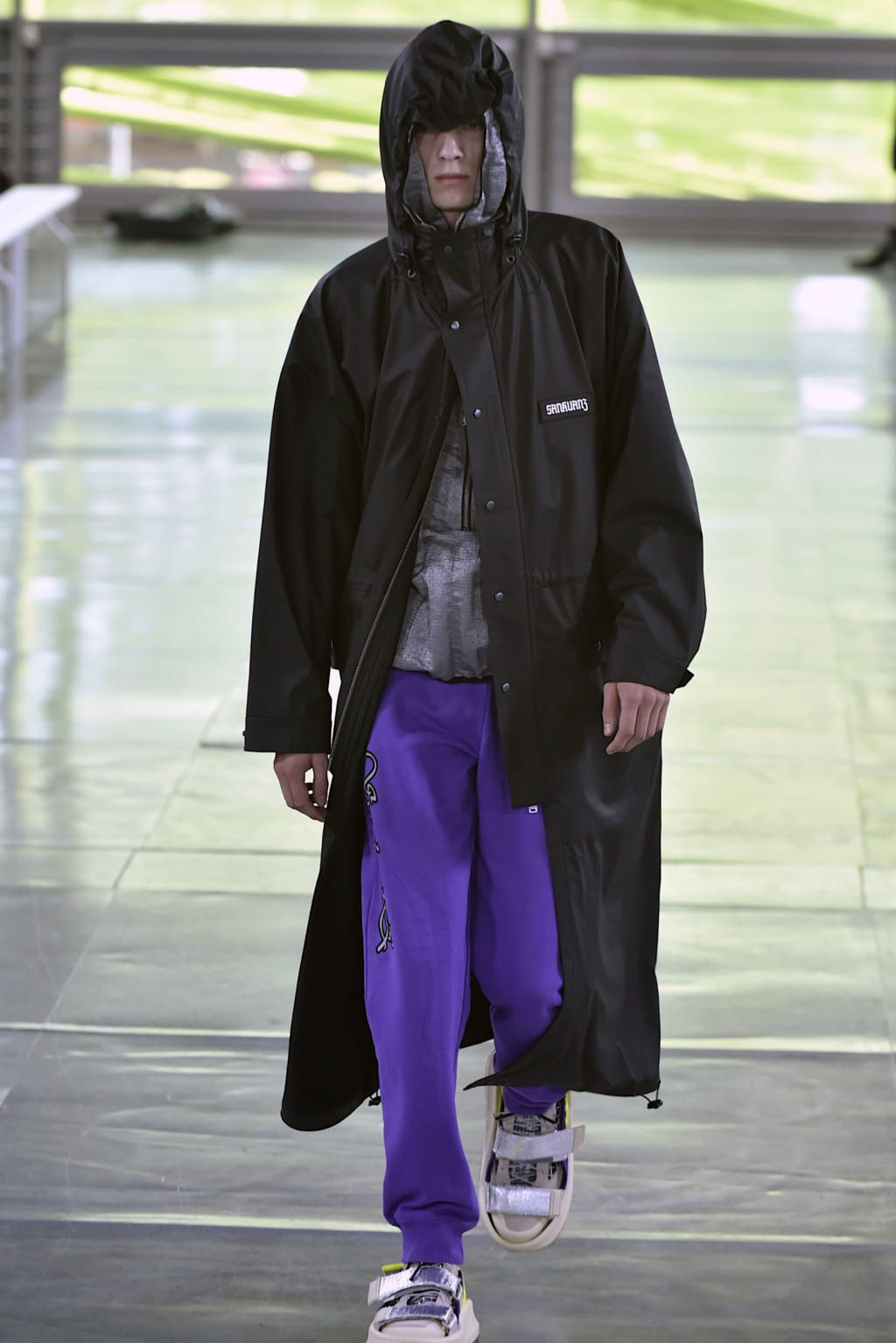 Fashion Week Paris Spring/Summer 2019 look 25 from the Sankuanz collection menswear