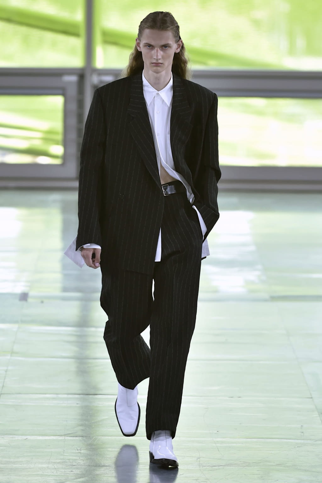 Fashion Week Paris Spring/Summer 2019 look 3 from the Sankuanz collection 男装