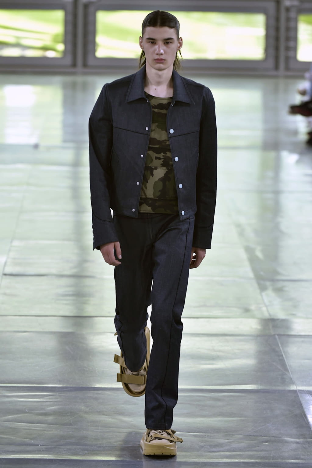 Fashion Week Paris Spring/Summer 2019 look 19 from the Sankuanz collection menswear