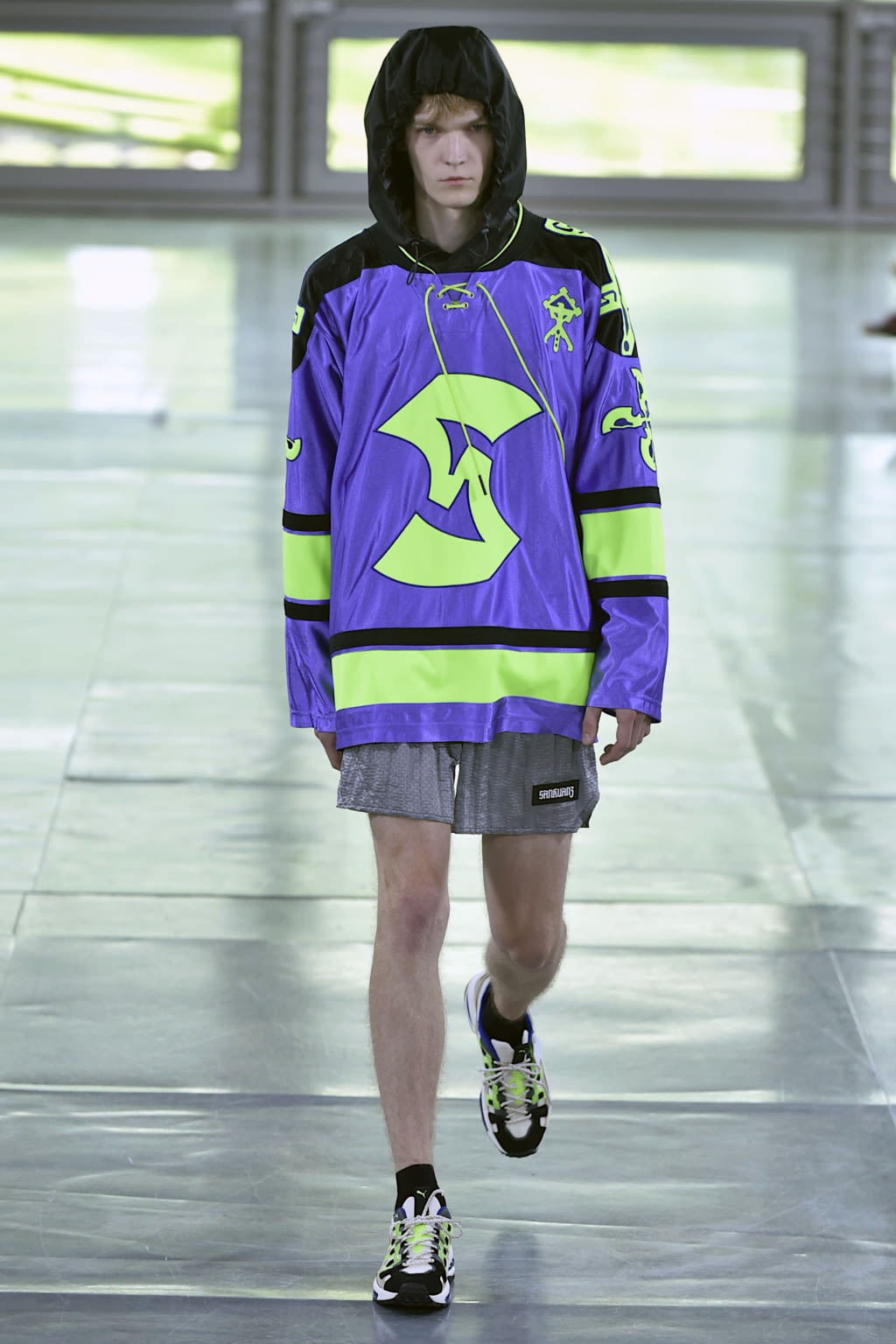 Fashion Week Paris Spring/Summer 2019 look 26 from the Sankuanz collection menswear