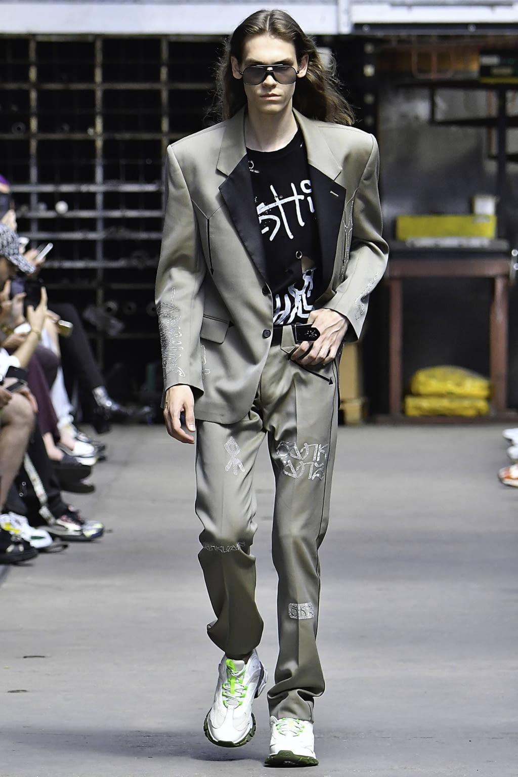 Fashion Week Paris Spring/Summer 2020 look 3 from the Sankuanz collection menswear