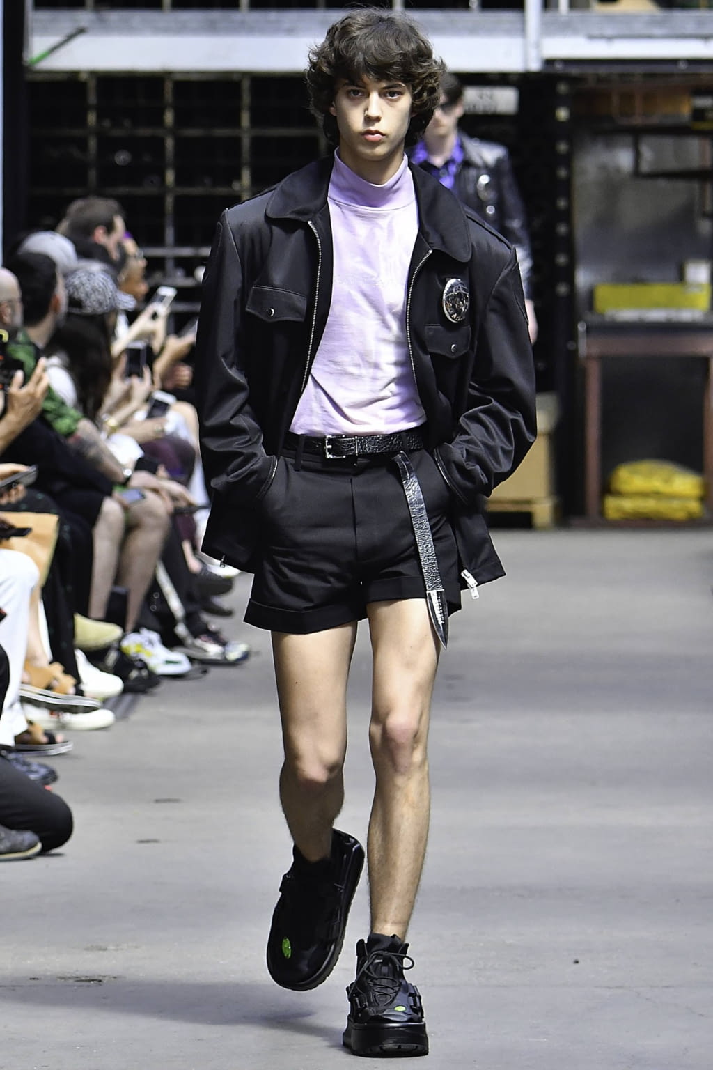 Fashion Week Paris Spring/Summer 2020 look 6 from the Sankuanz collection menswear