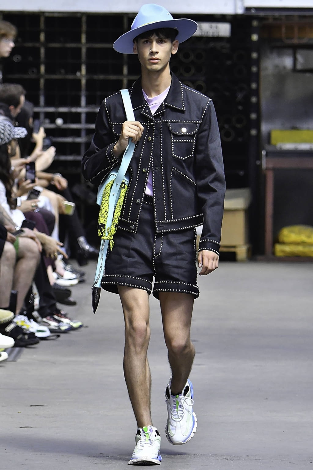 Fashion Week Paris Spring/Summer 2020 look 9 from the Sankuanz collection menswear
