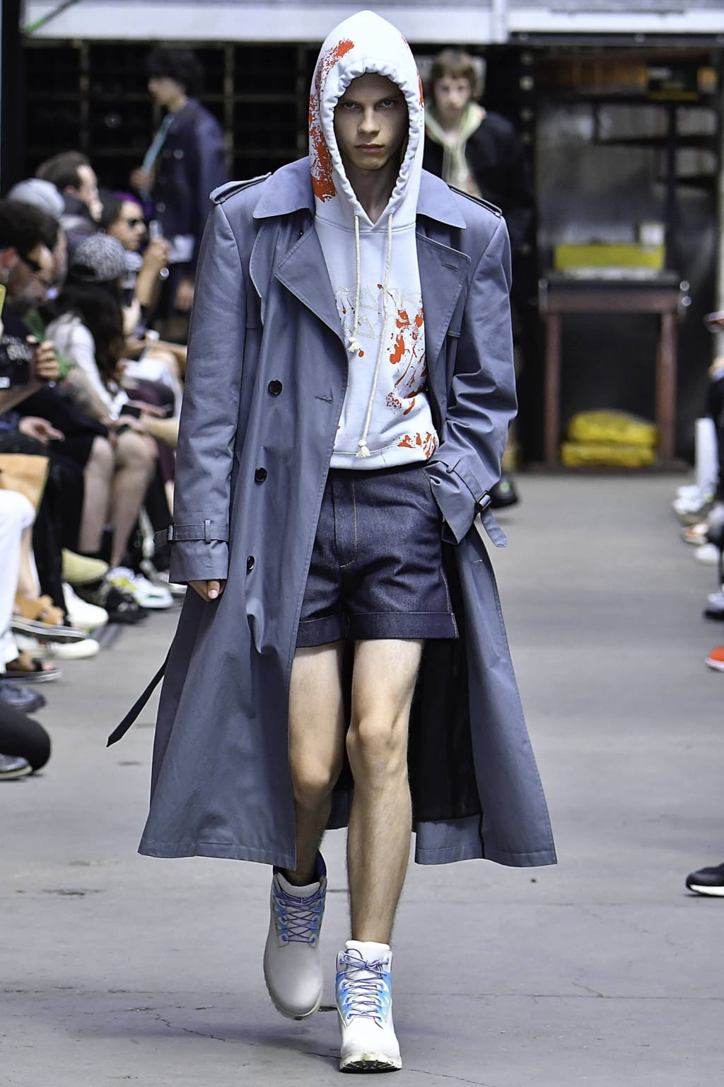 Fashion Week Paris Spring/Summer 2020 look 14 from the Sankuanz collection 男装