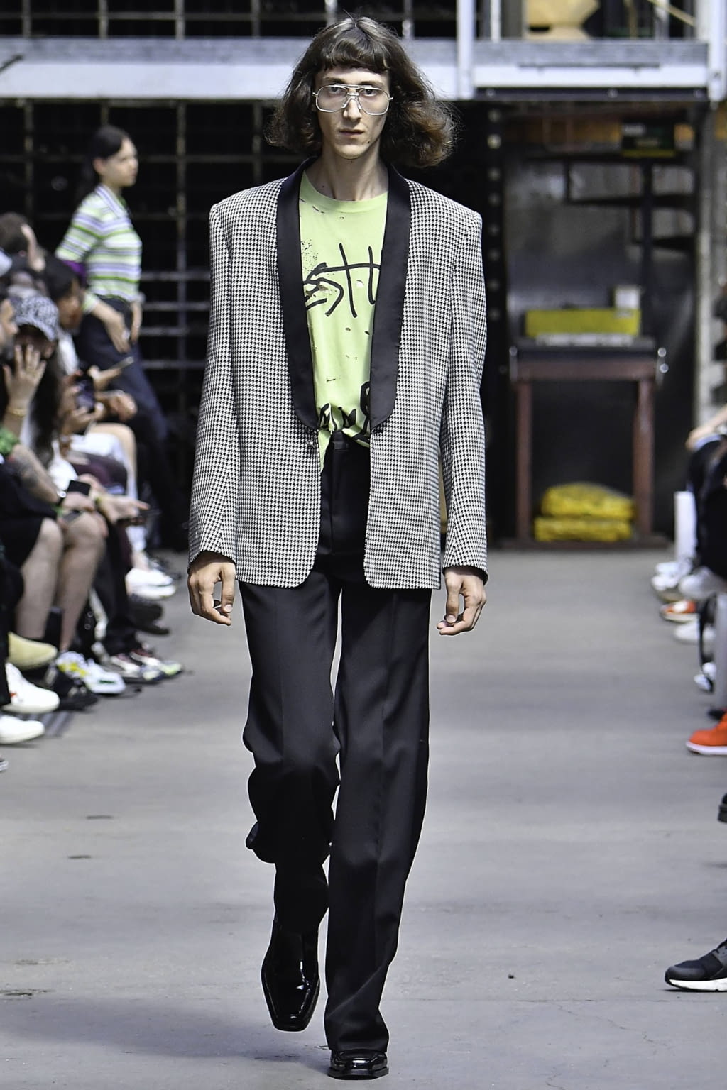 Fashion Week Paris Spring/Summer 2020 look 16 from the Sankuanz collection 男装