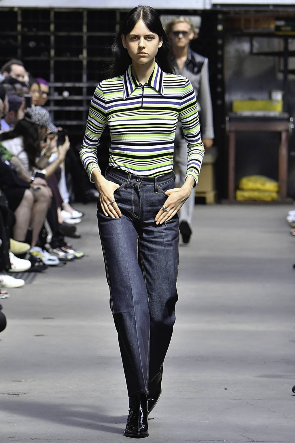 Fashion Week Paris Spring/Summer 2020 look 17 from the Sankuanz collection 男装