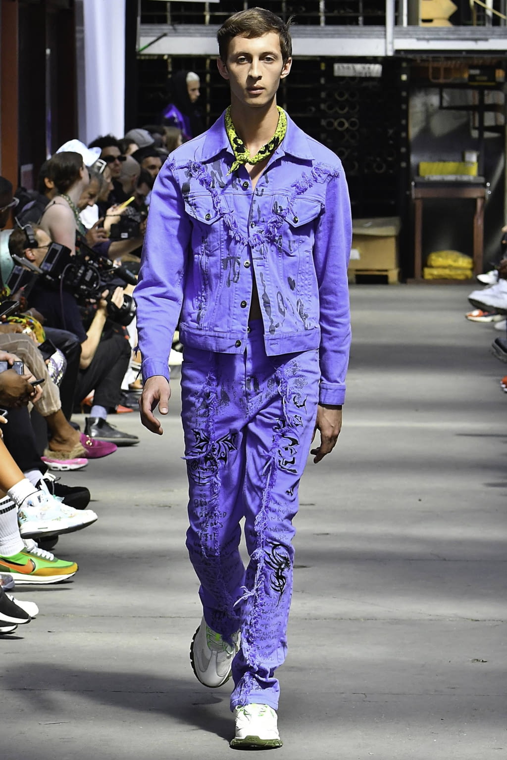 Fashion Week Paris Spring/Summer 2020 look 37 from the Sankuanz collection menswear