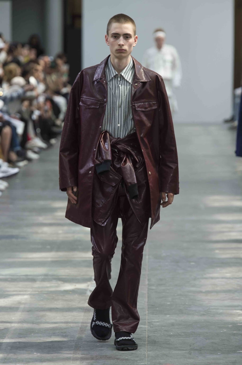 Fashion Week Paris Spring/Summer 2018 look 11 from the Sankuanz collection menswear