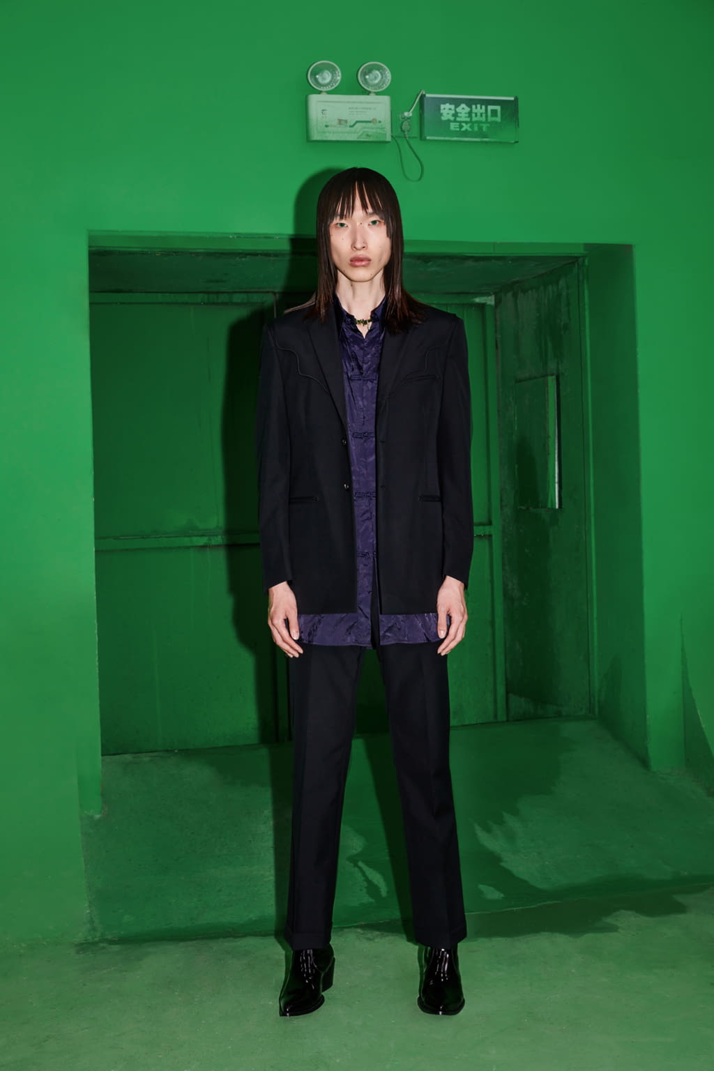 Fashion Week Paris Spring/Summer 2021 look 1 from the Sankuanz collection menswear