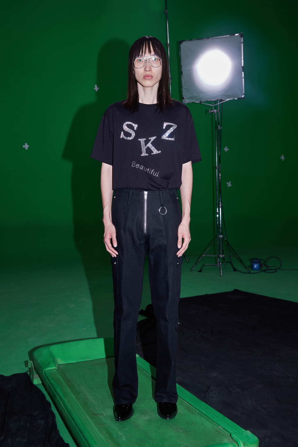Fashion Week Paris Spring/Summer 2021 look 5 from the Sankuanz collection menswear