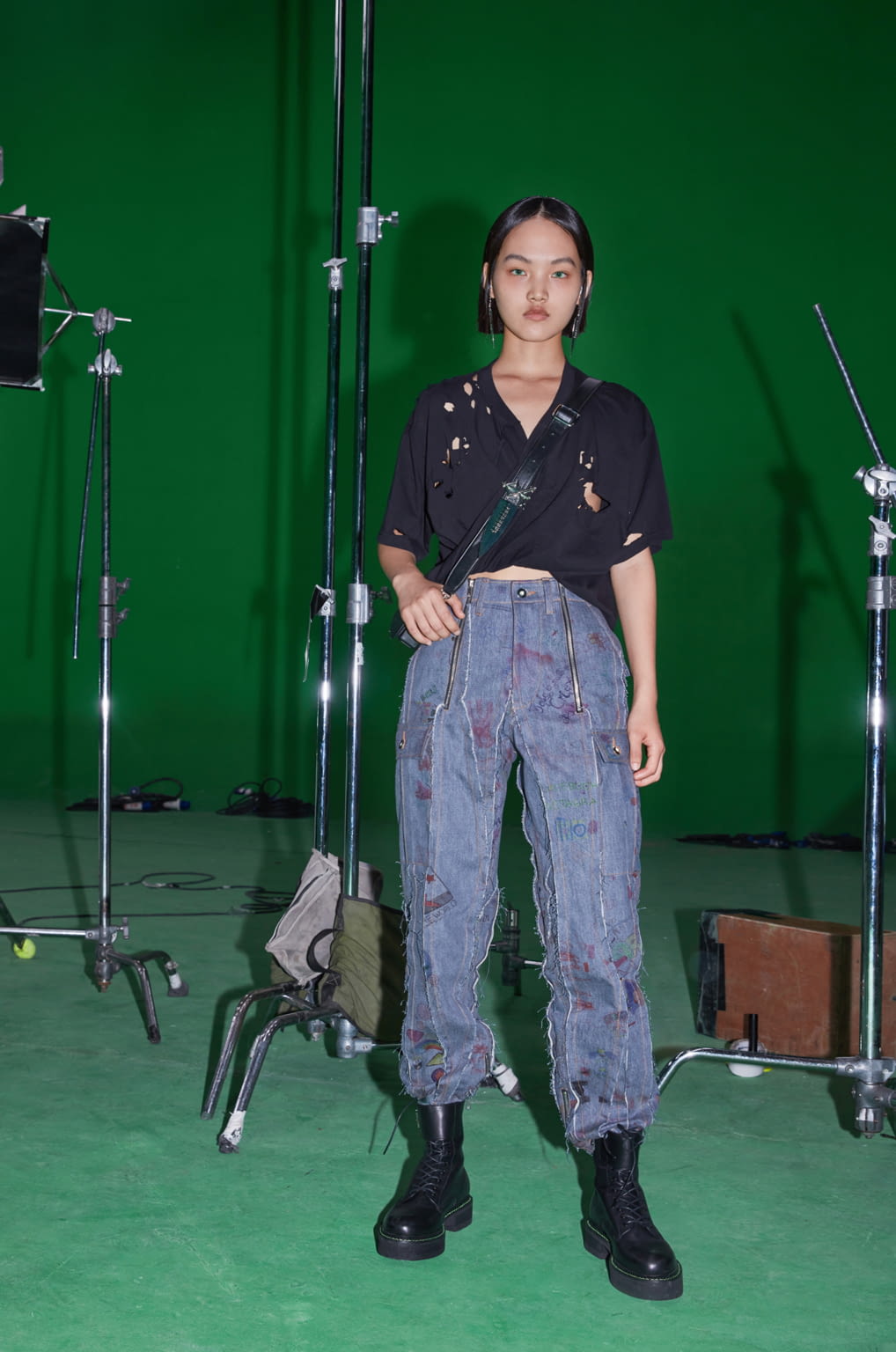 Fashion Week Paris Spring/Summer 2021 look 15 de la collection Sankuanz menswear