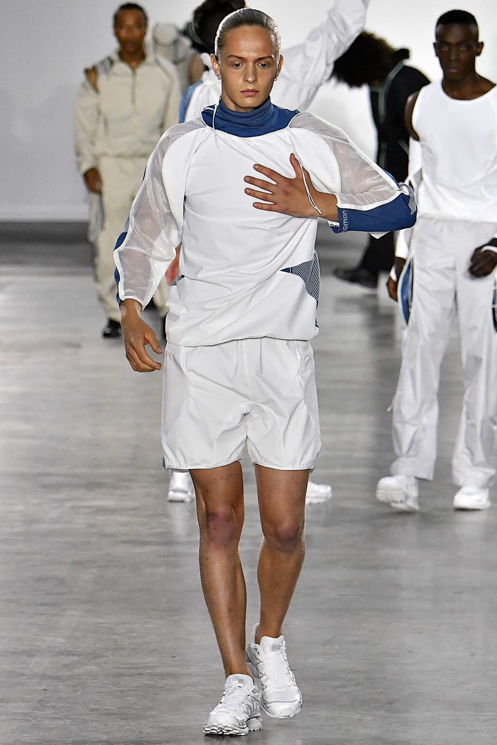 Fashion Week London Spring/Summer 2020 look 1 from the Fashion East collection 男装