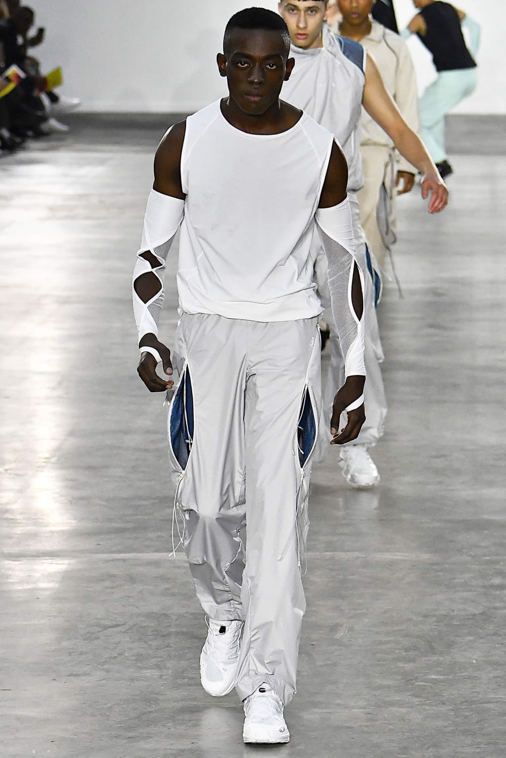 Fashion Week London Spring/Summer 2020 look 2 from the Fashion East collection menswear