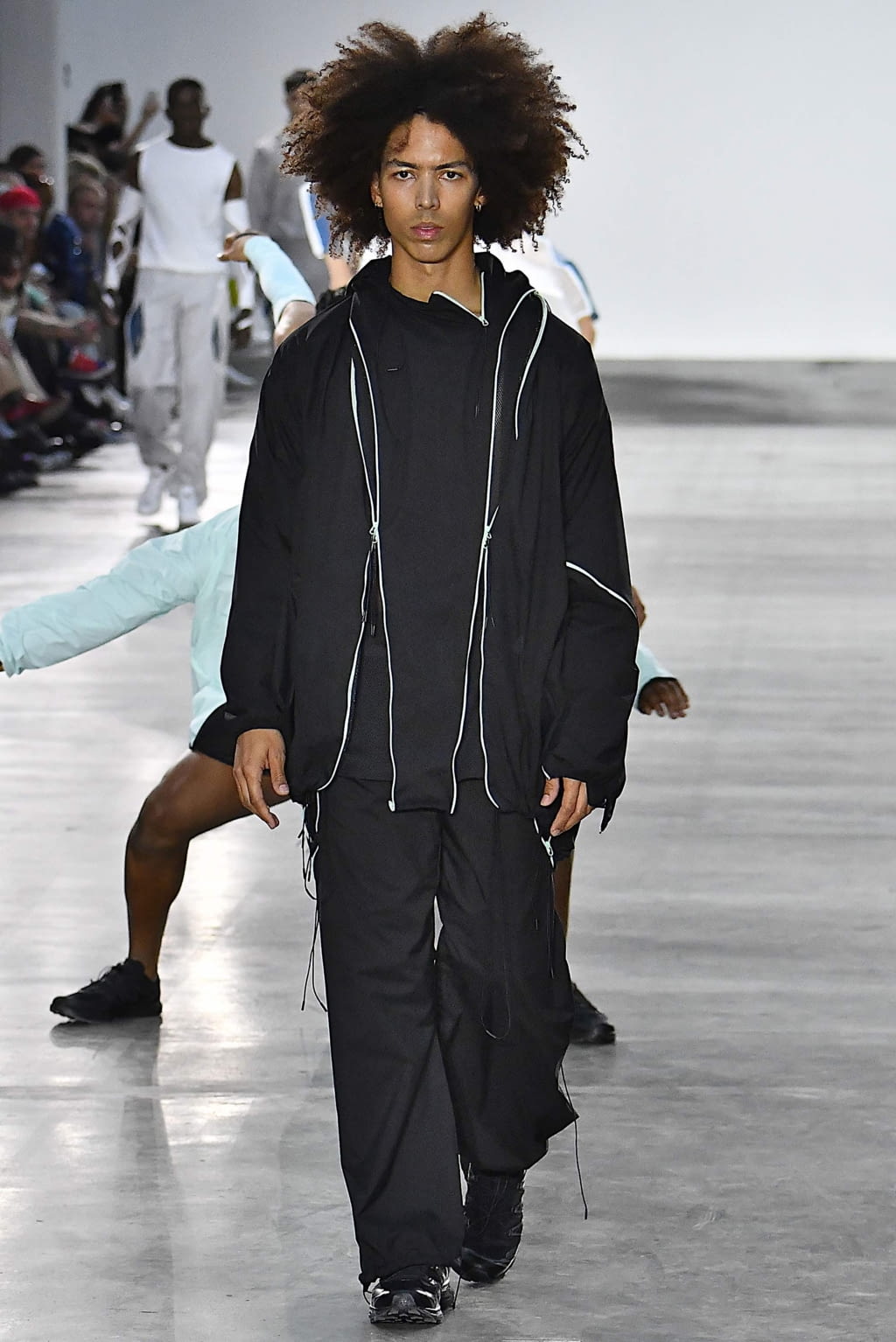 Fashion Week London Spring/Summer 2020 look 7 from the Fashion East collection 男装