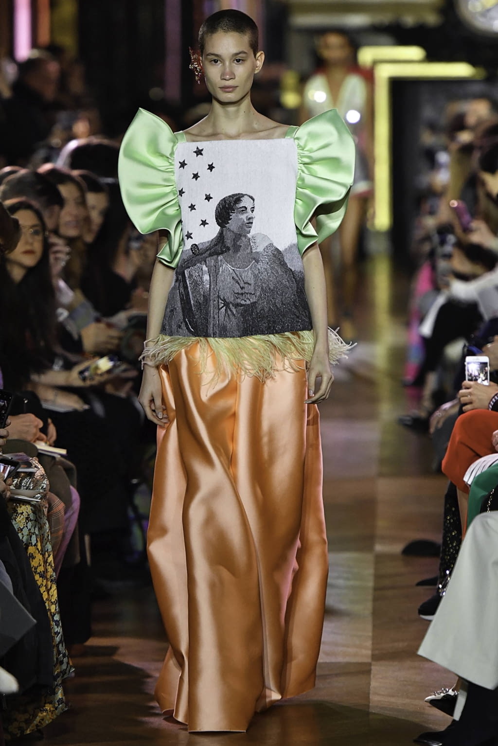Fashion Week Paris Spring/Summer 2019 look 12 from the Schiaparelli collection couture