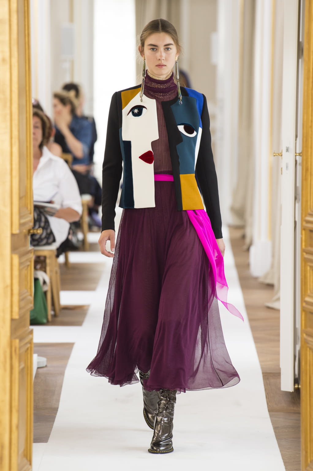 Fashion Week Paris Fall/Winter 2017 look 15 de la collection Schiaparelli couture