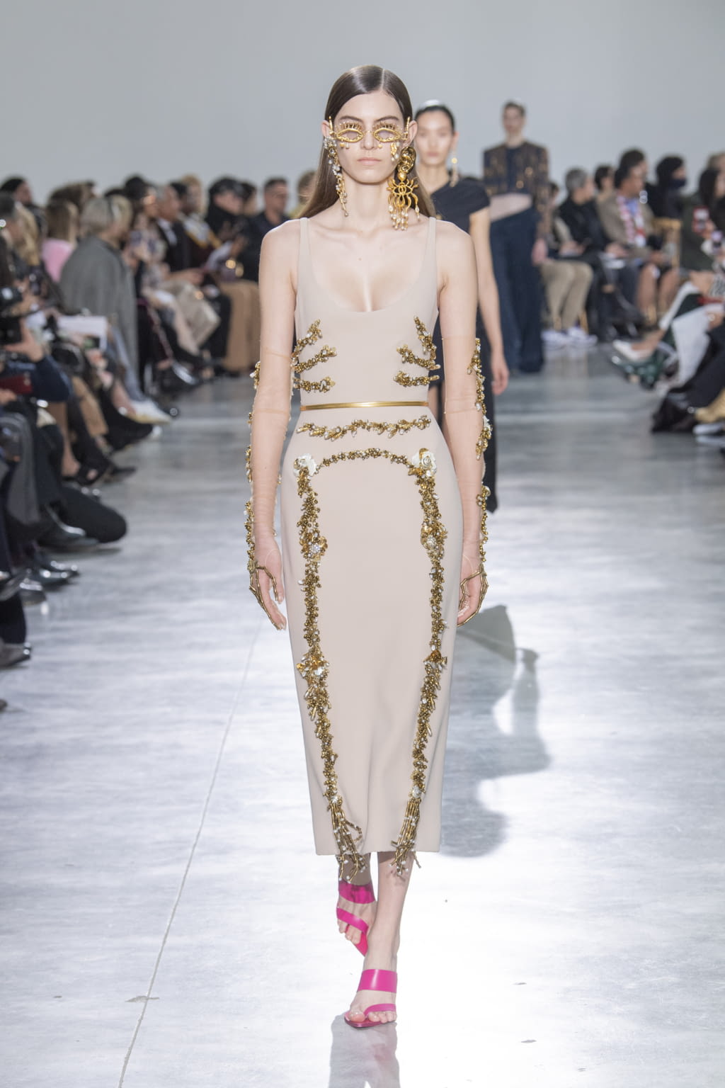 Fashion Week Paris Spring/Summer 2020 look 12 from the Schiaparelli collection couture