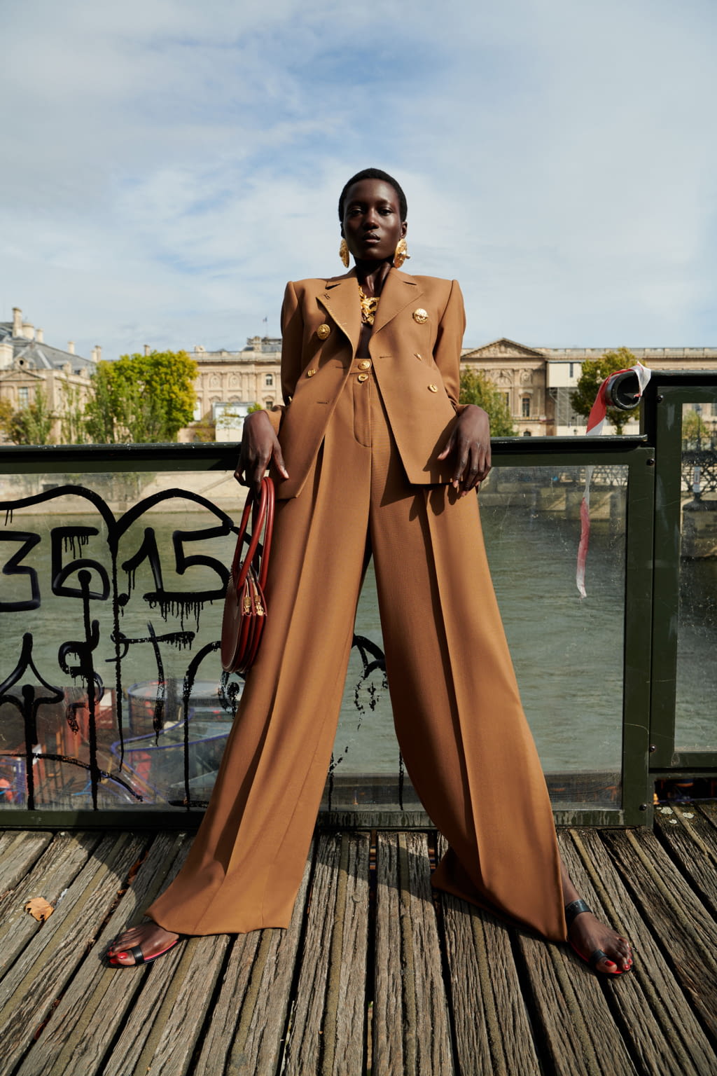 Fashion Week Paris Spring/Summer 2021 look 13 de la collection Schiaparelli womenswear