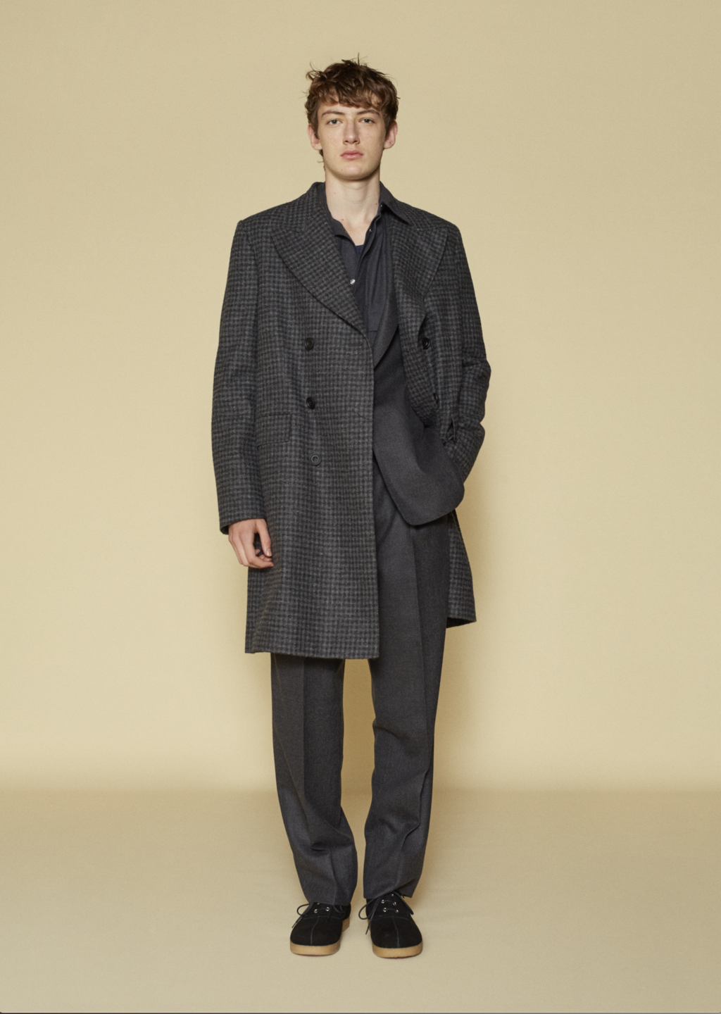 Fashion Week London Fall/Winter 2017 look 12 from the E. Tautz collection 男装