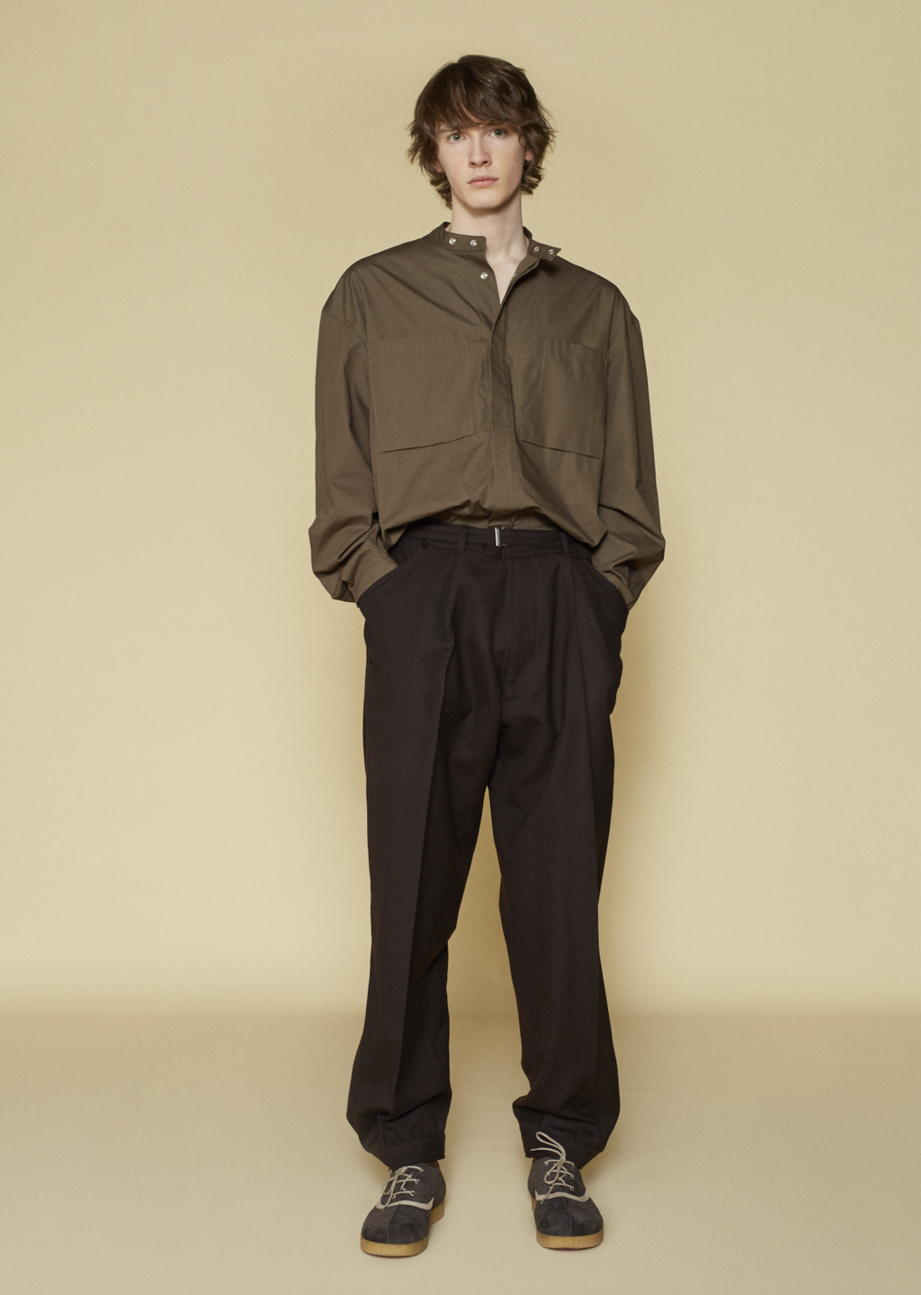 Fashion Week London Fall/Winter 2017 look 15 from the E. Tautz collection menswear