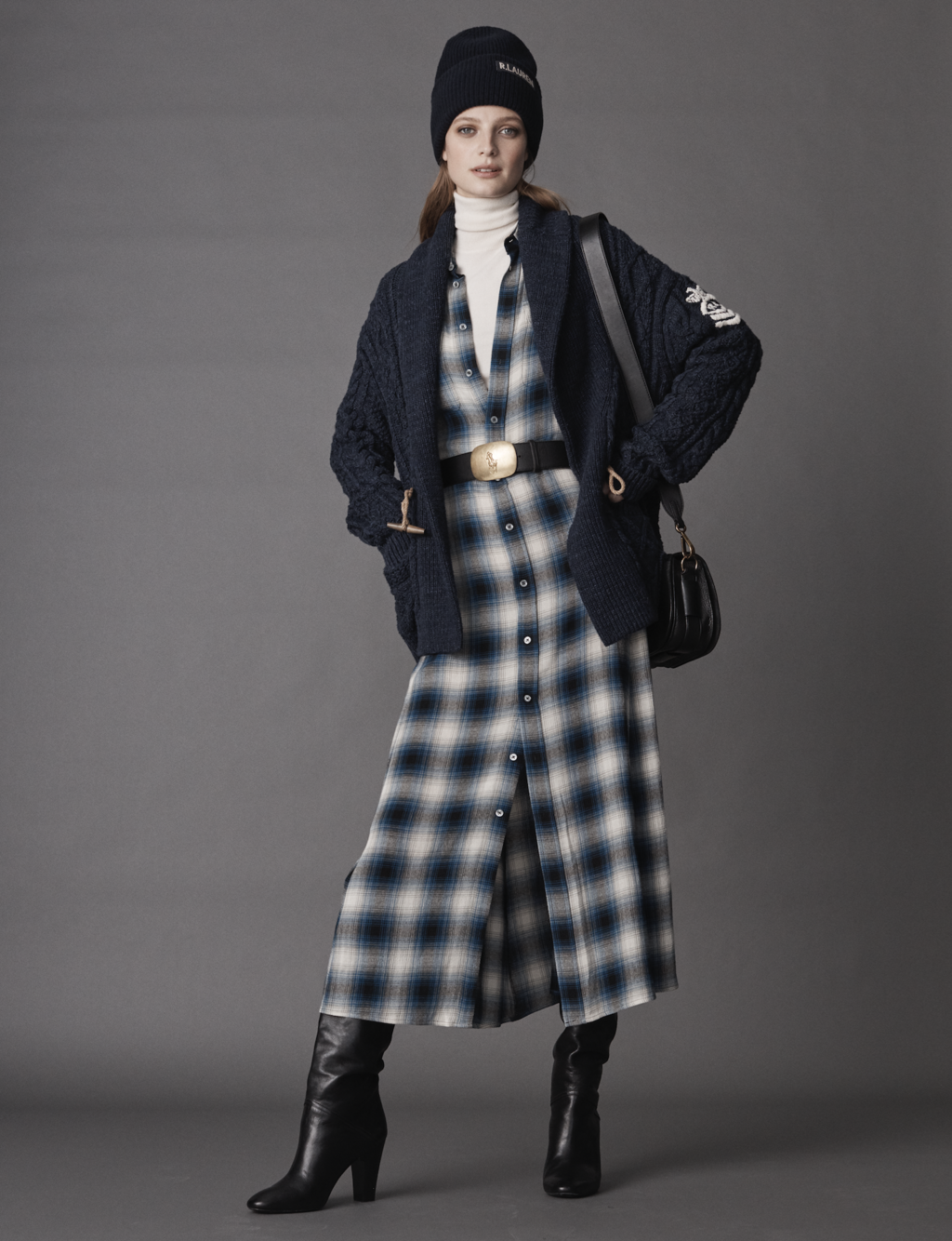 Fashion Week New York Fall/Winter 2018 look 5 de la collection Polo Ralph Lauren womenswear