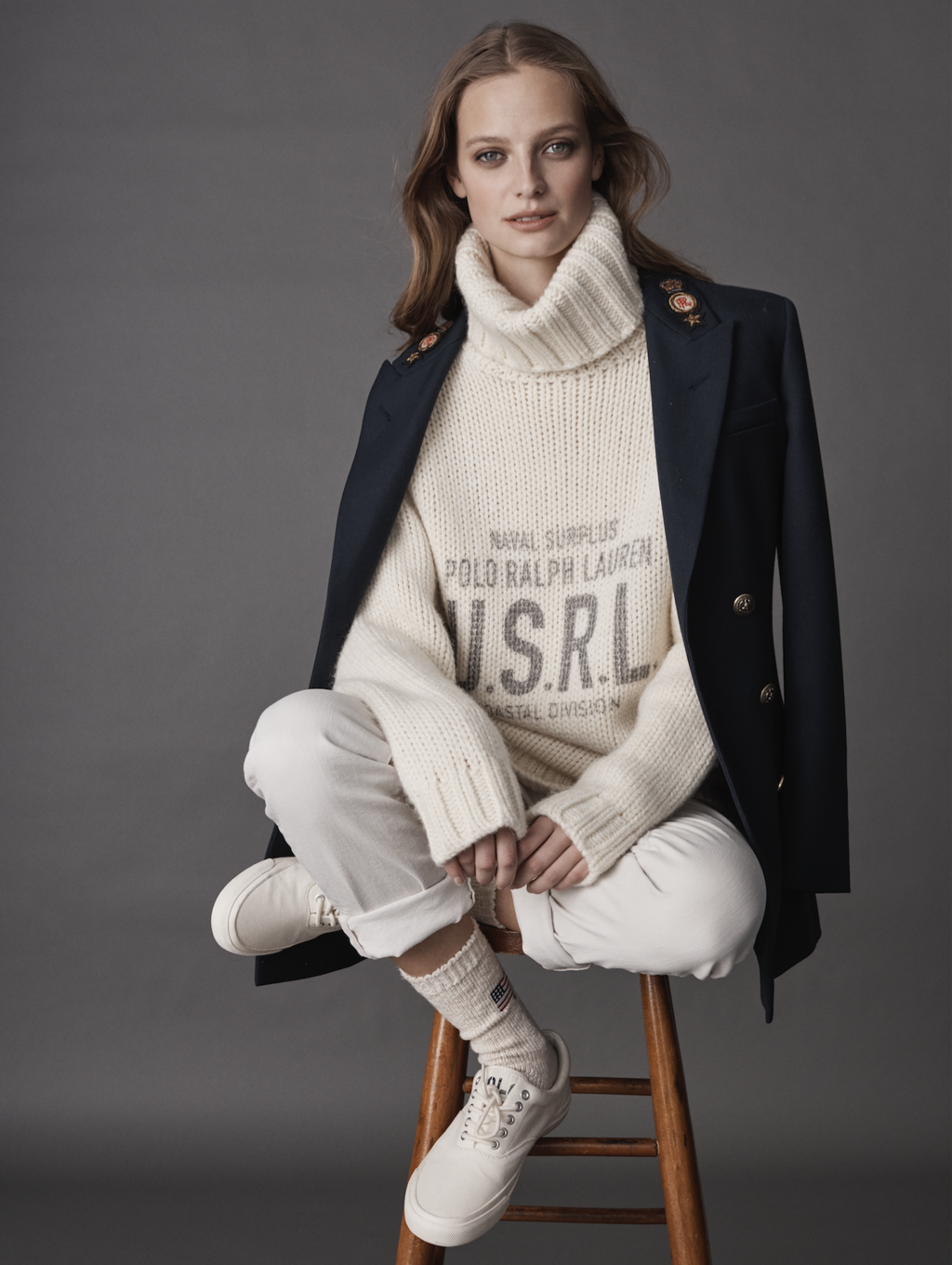 Fashion Week New York Fall/Winter 2018 look 7 de la collection Polo Ralph Lauren womenswear