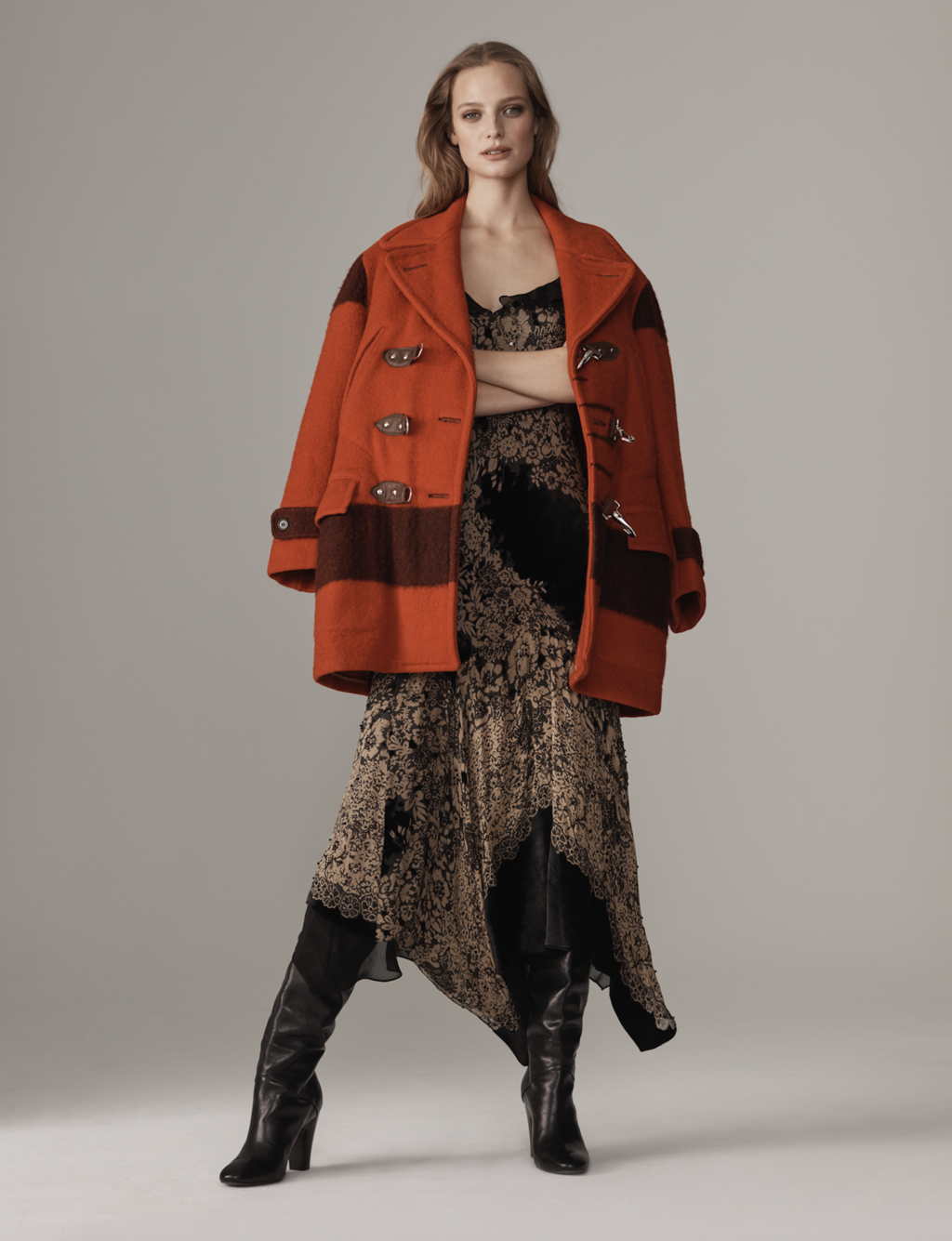 Fashion Week New York Fall/Winter 2018 look 14 de la collection Polo Ralph Lauren womenswear