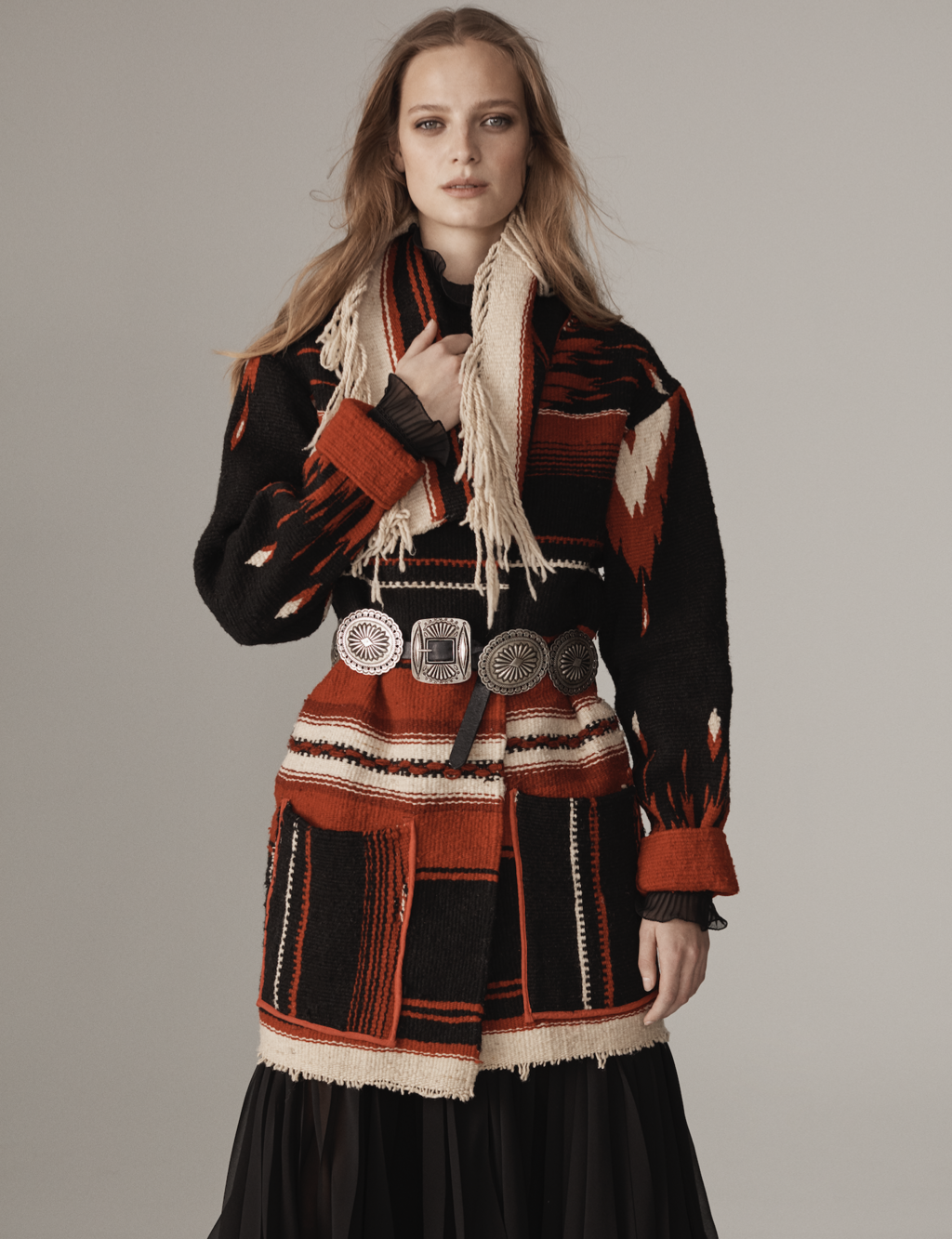 Fashion Week New York Fall/Winter 2018 look 15 from the Polo Ralph Lauren collection 女装