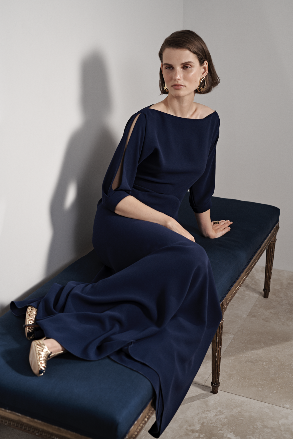 Fashion Week New York Resort 2019 look 23 from the Ralph Lauren collection womenswear