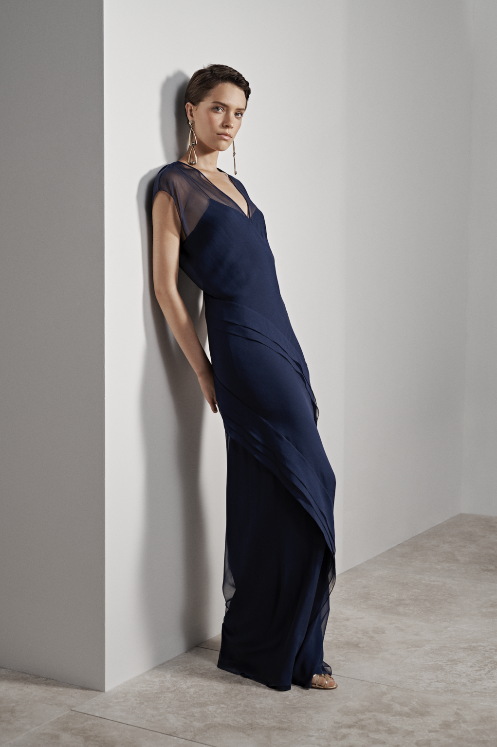 Fashion Week New York Resort 2019 look 24 from the Ralph Lauren collection womenswear