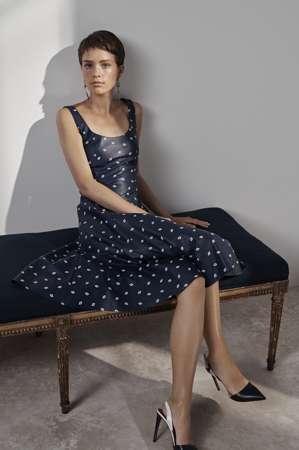 Fashion Week New York Resort 2019 look 5 from the Ralph Lauren collection womenswear