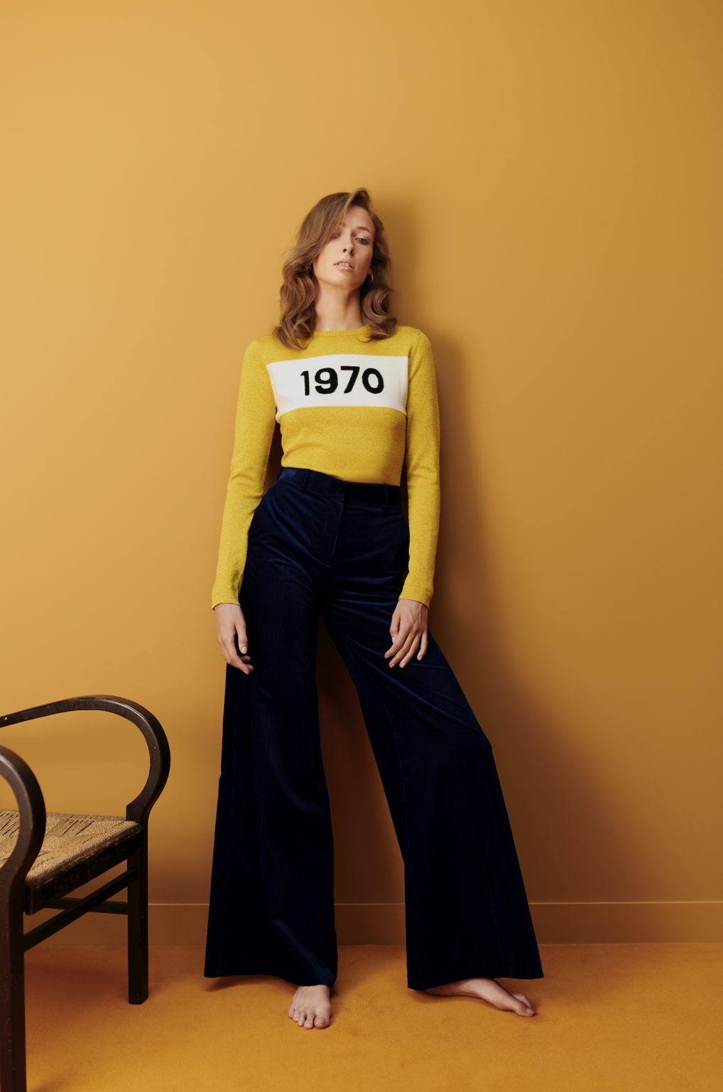Fashion Week London Resort 2019 look 22 from the Bella Freud collection womenswear