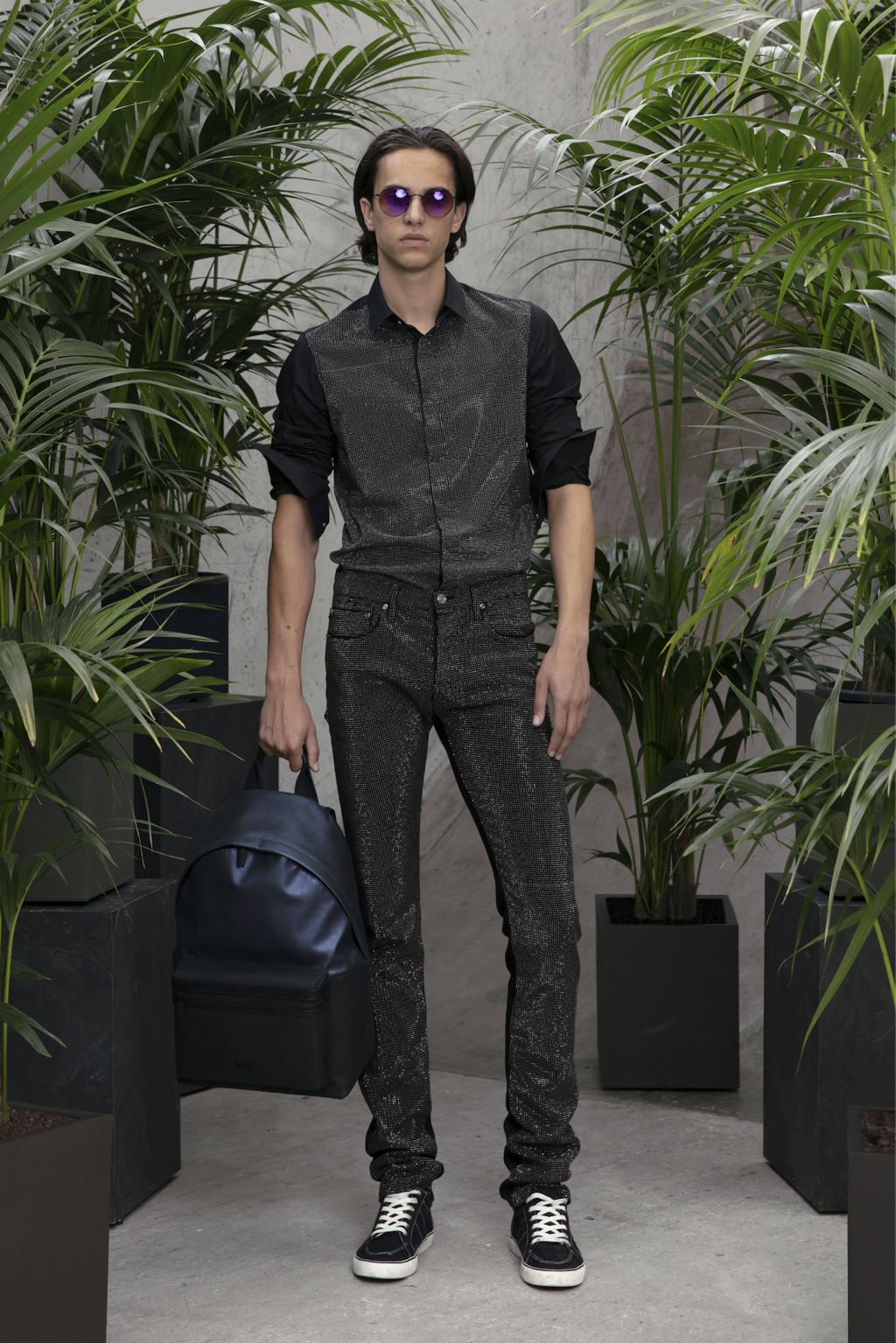 Fashion Week Paris Spring/Summer 2019 look 15 from the M.X PARIS collection menswear