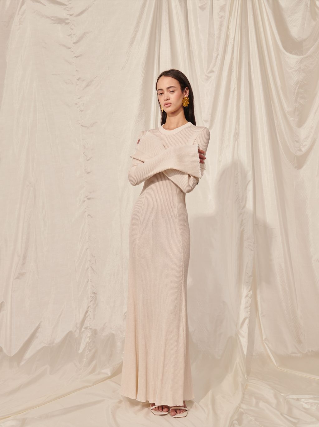 Fashion Week Paris Resort 2024 look 10 from the Yasmina Q - Saudi 100 collection 女装