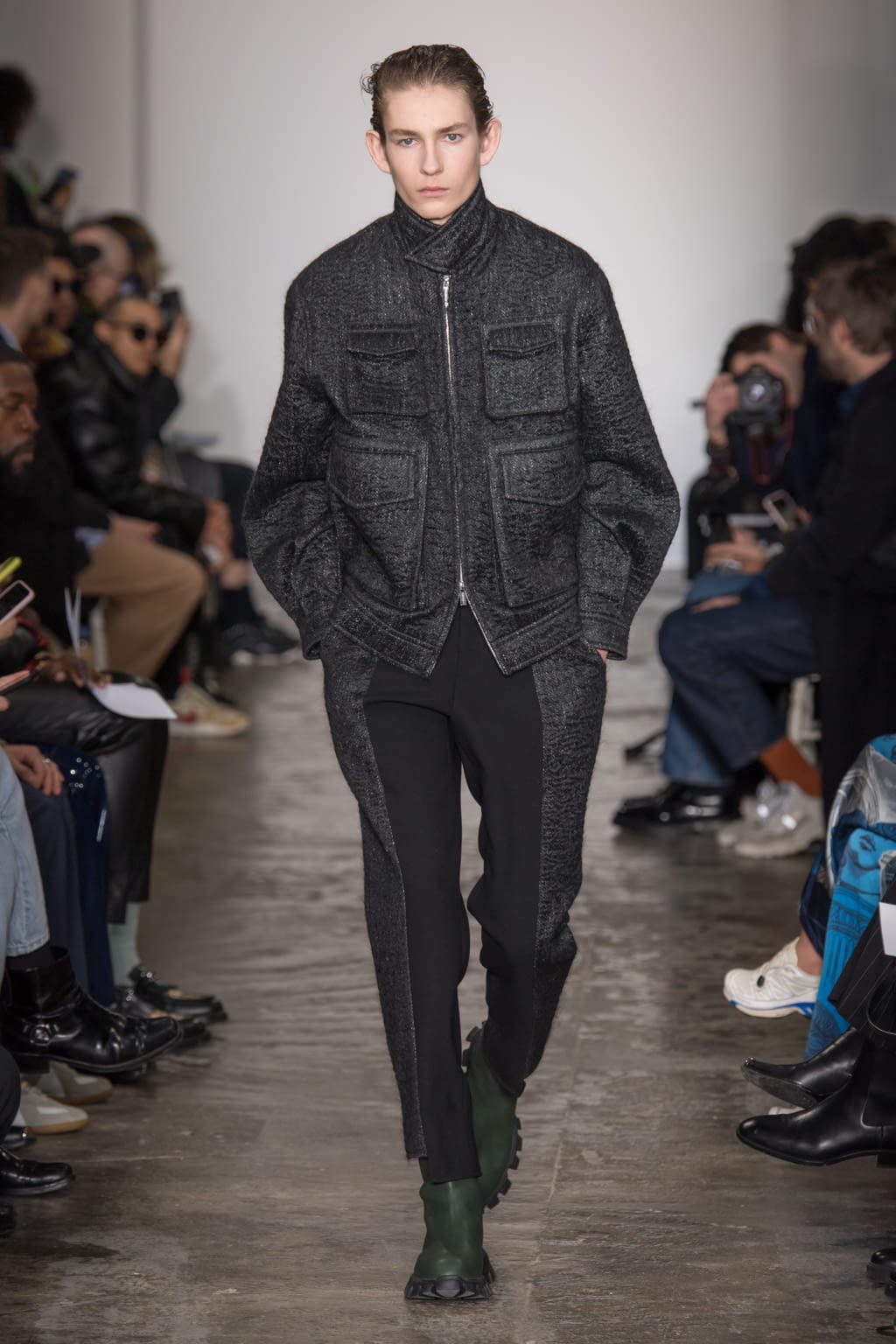 Fashion Week Paris Fall/Winter 2020 look 18 de la collection Sean Suen menswear