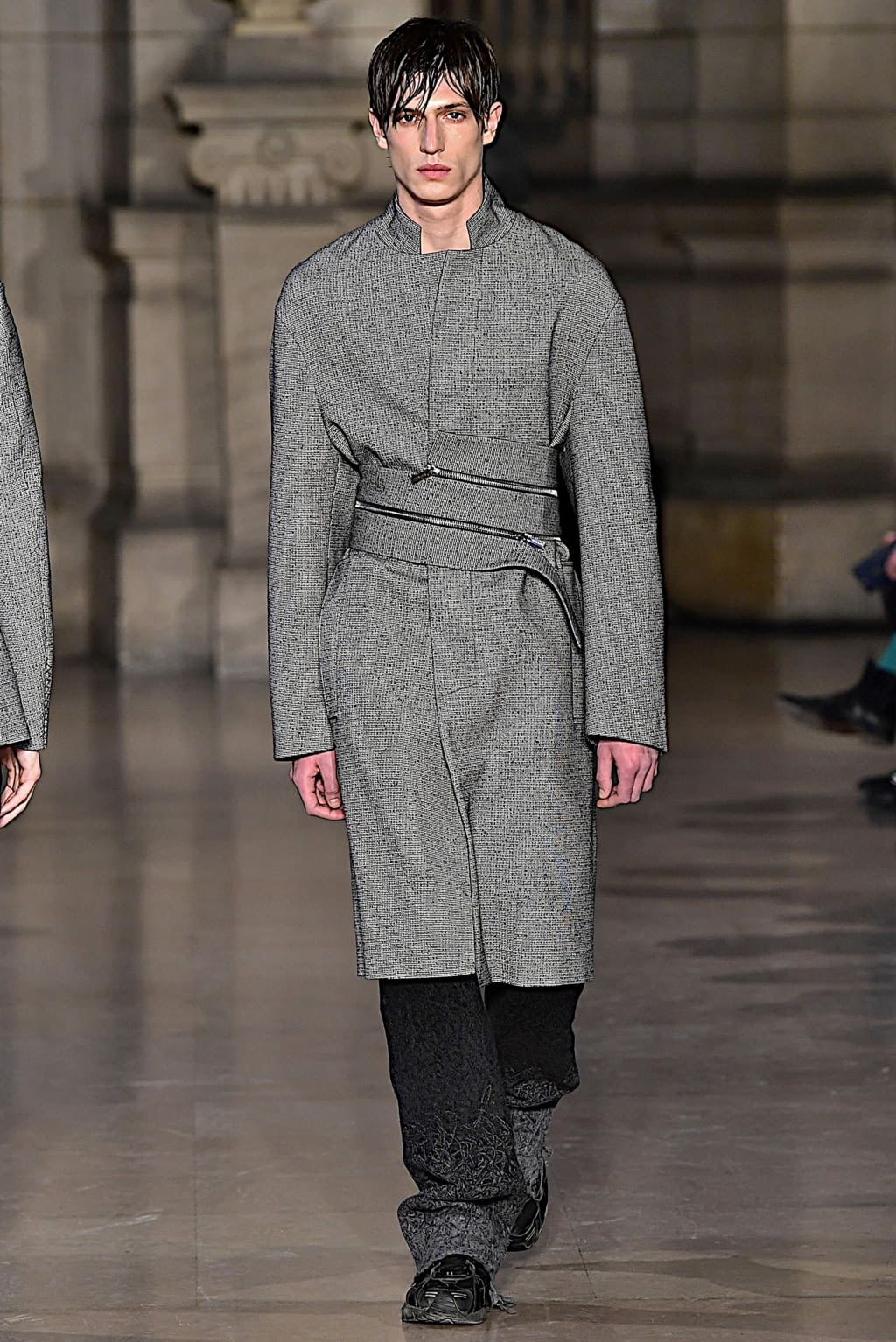 Fashion Week Paris Fall/Winter 2019 look 5 de la collection Sean Suen menswear