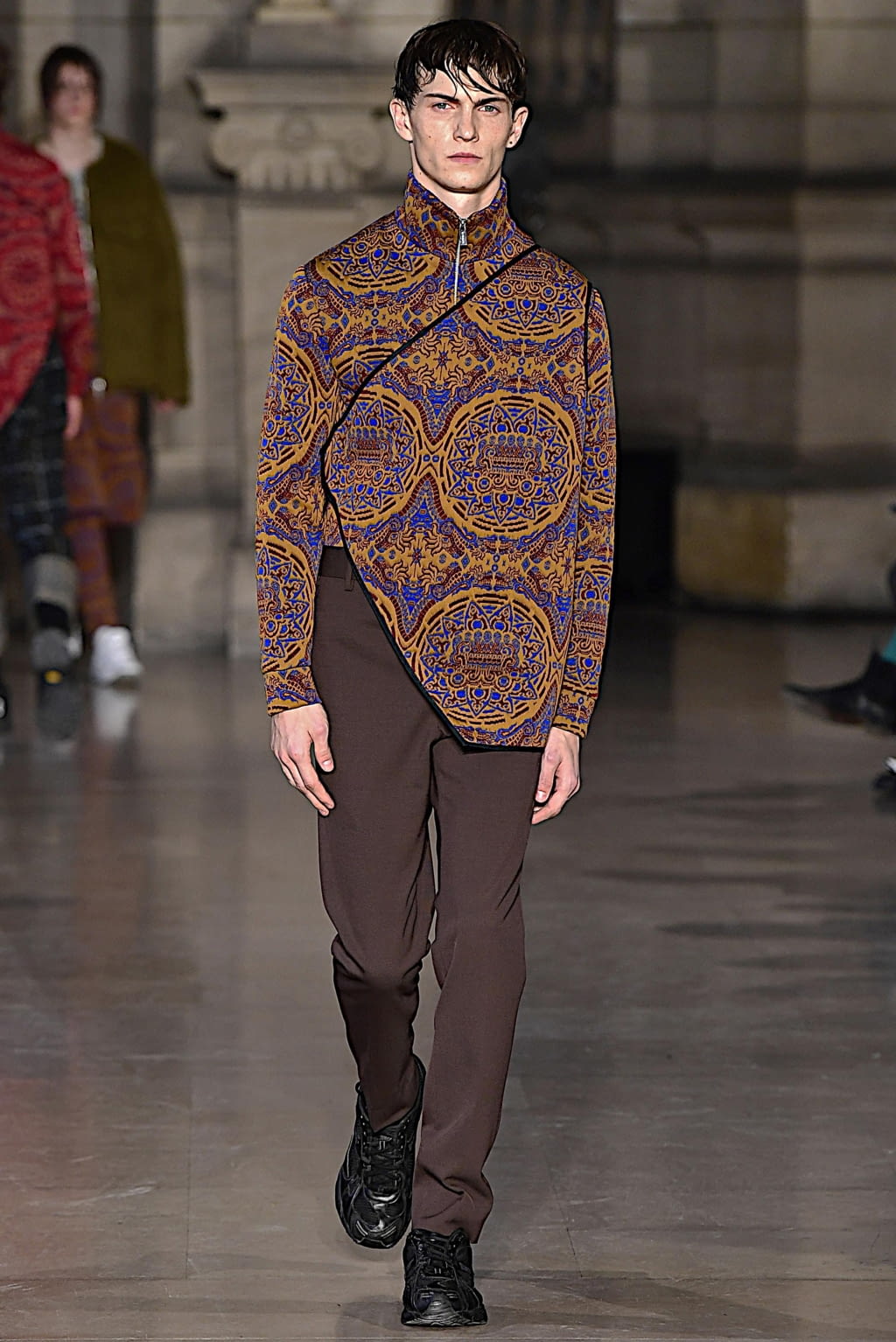 Fashion Week Paris Fall/Winter 2019 look 25 from the Sean Suen collection 男装