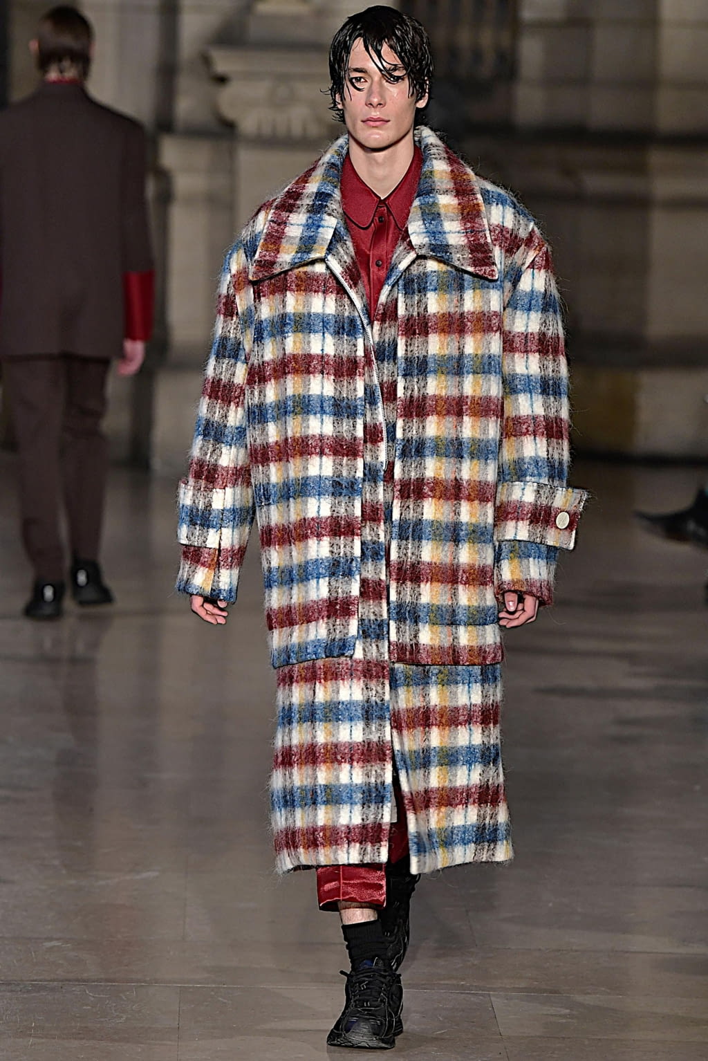 Fashion Week Paris Fall/Winter 2019 look 29 from the Sean Suen collection 男装