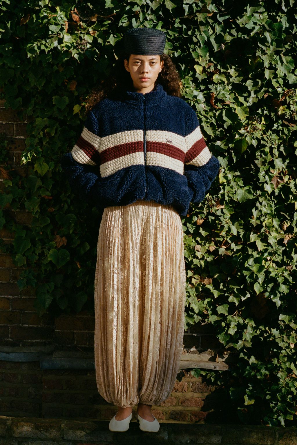 Fashion Week New York Pre-Fall 2026 look 25 from the Sea New York collection 女装