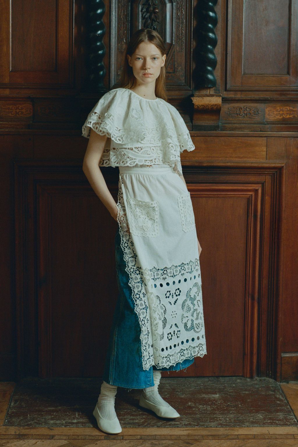 Fashion Week New York Pre-Fall 2026 look 34 de la collection Sea New York womenswear