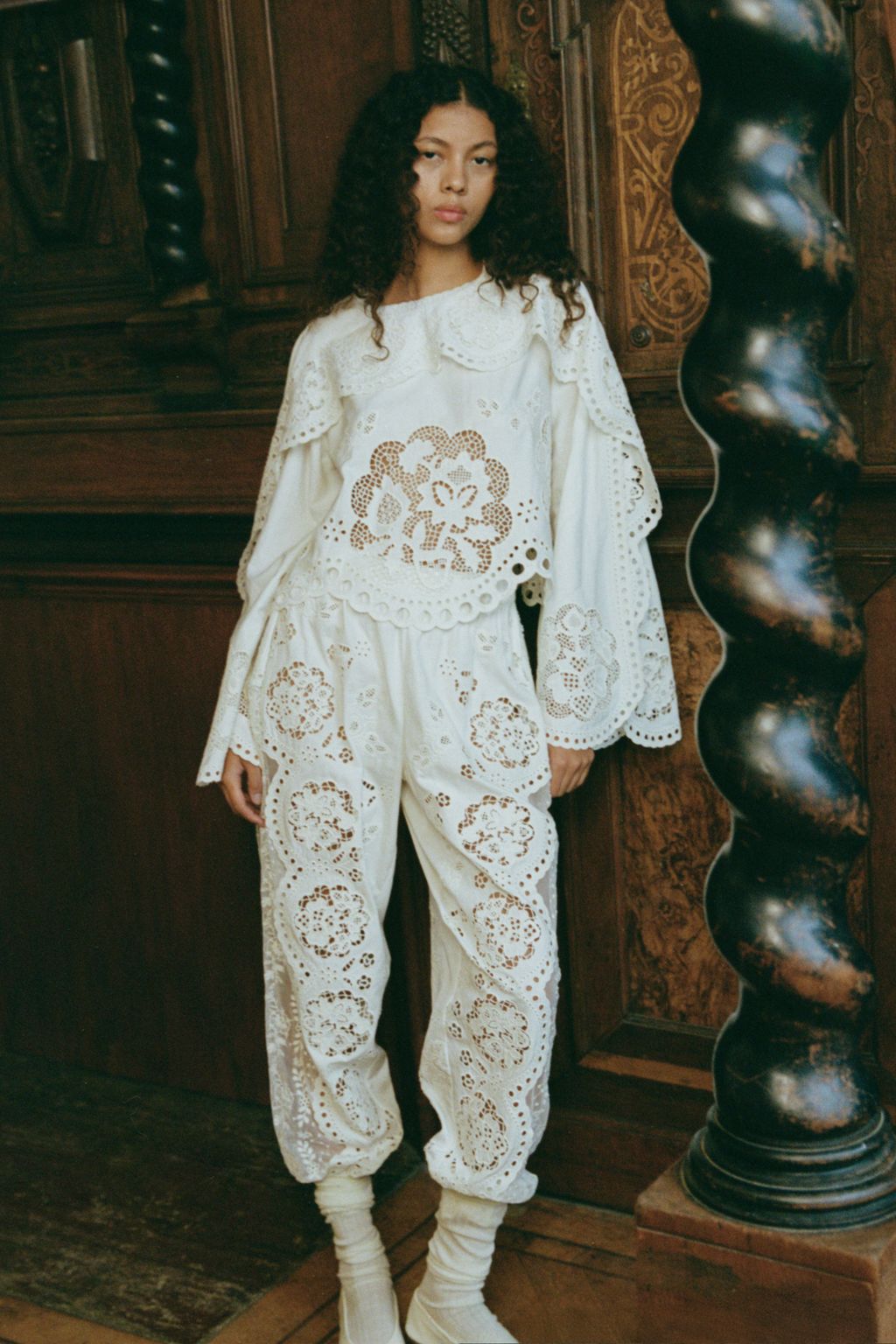 Fashion Week New York Pre-Fall 2026 look 35 from the Sea New York collection 女装